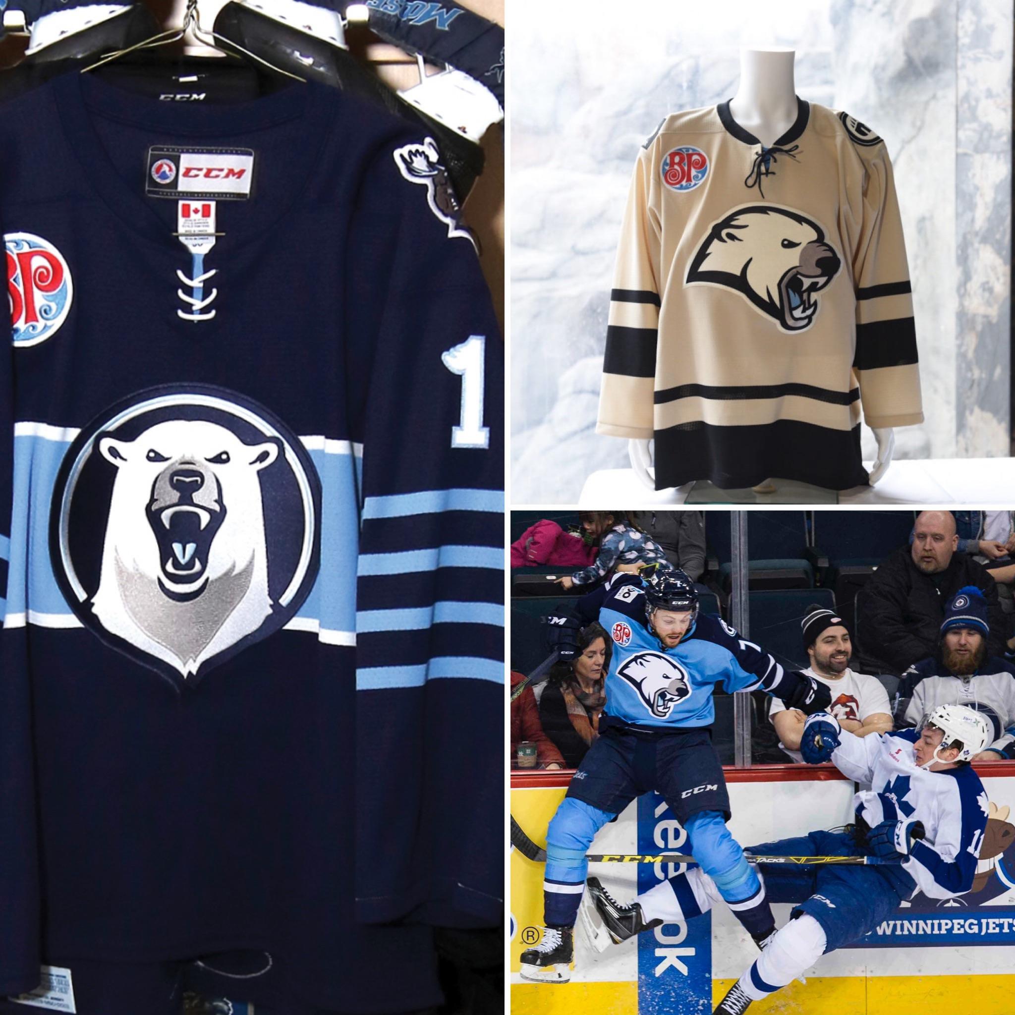 Dear EA, could we please have these Manitoba Moose (Polar Bear) jerseys