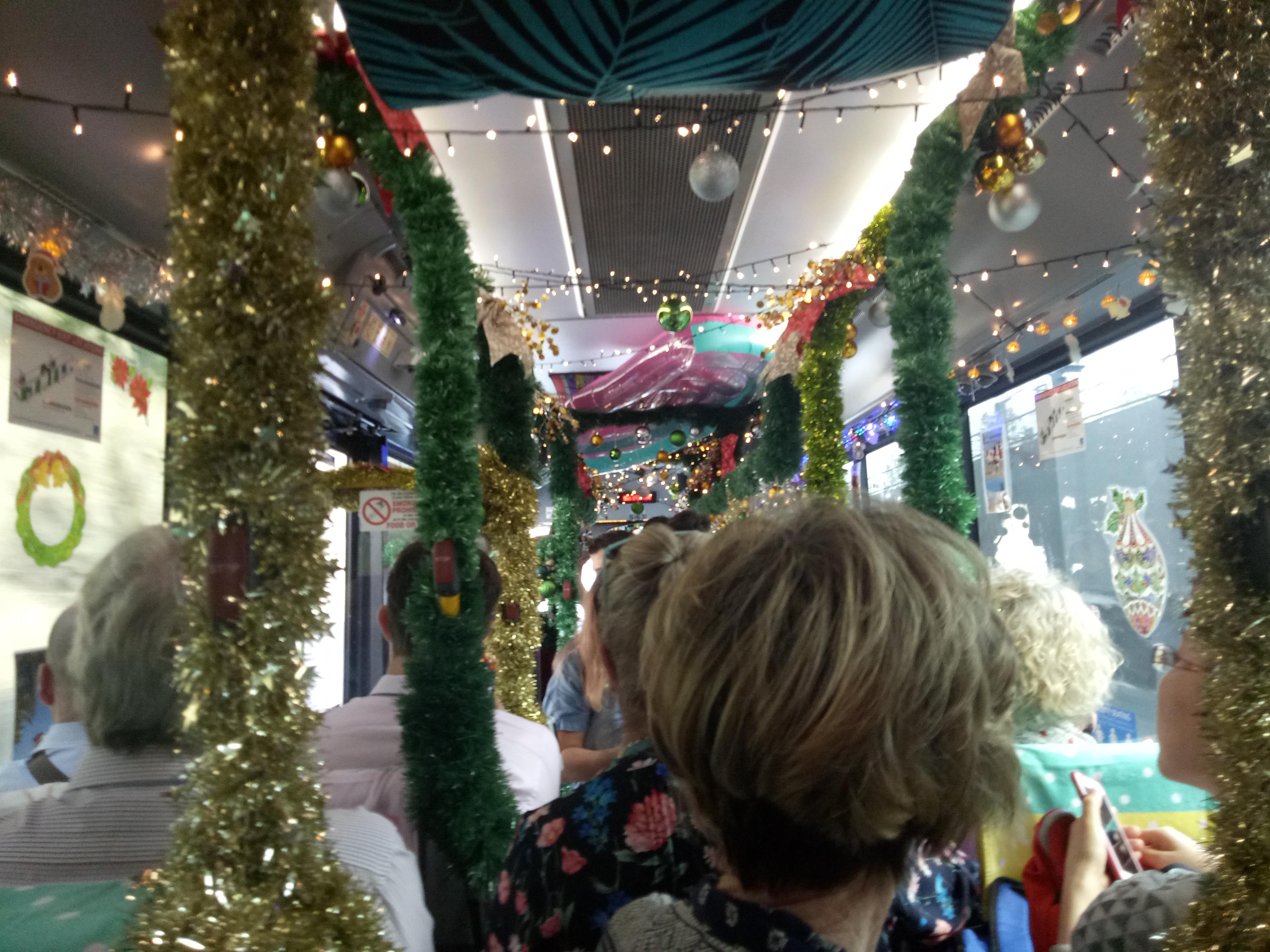 bus 66 the Christmas bus! r/brisbane