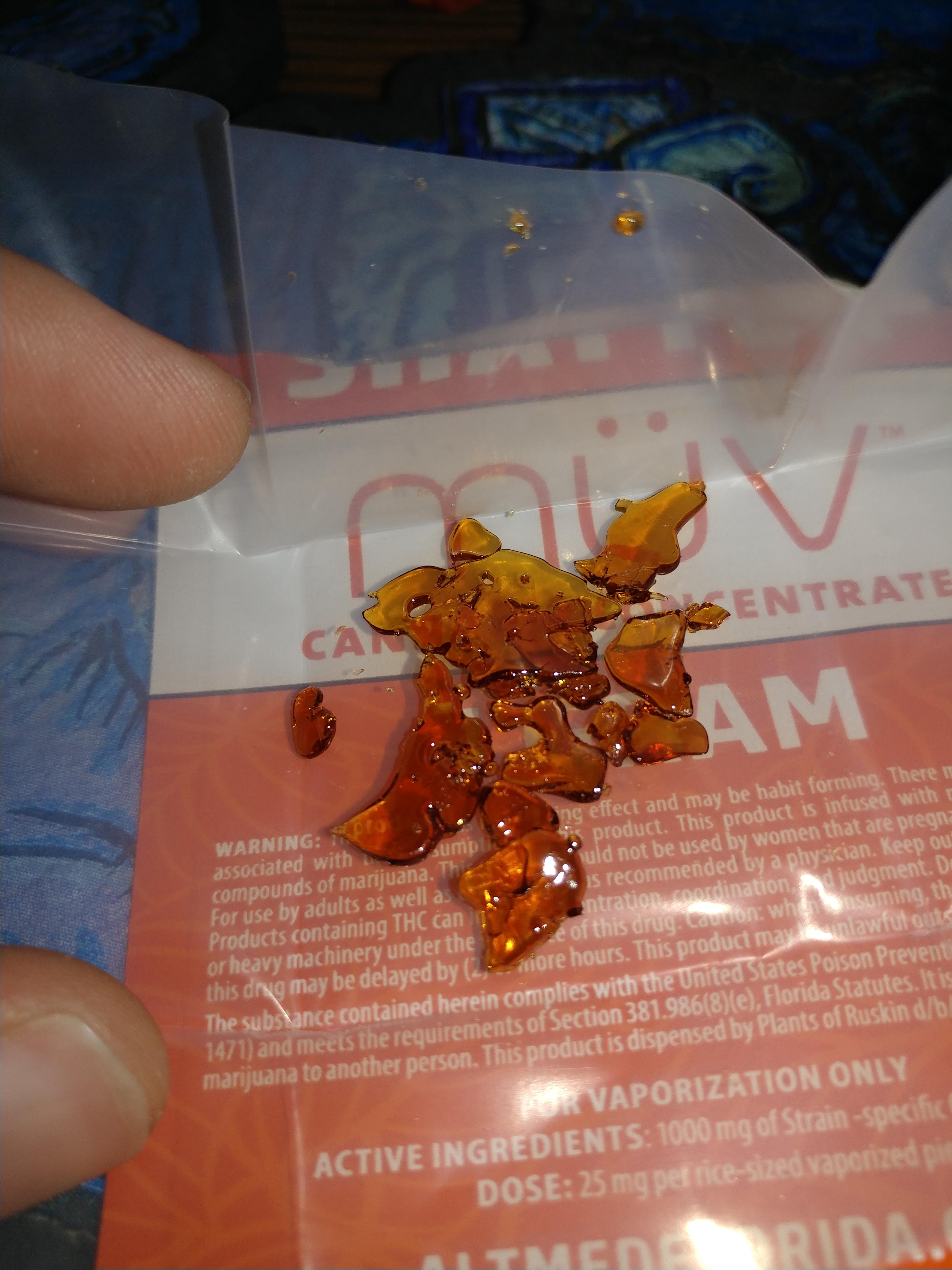 Muv Wellington Deep Phunk shatter 77 thc r/FLMedicalTrees