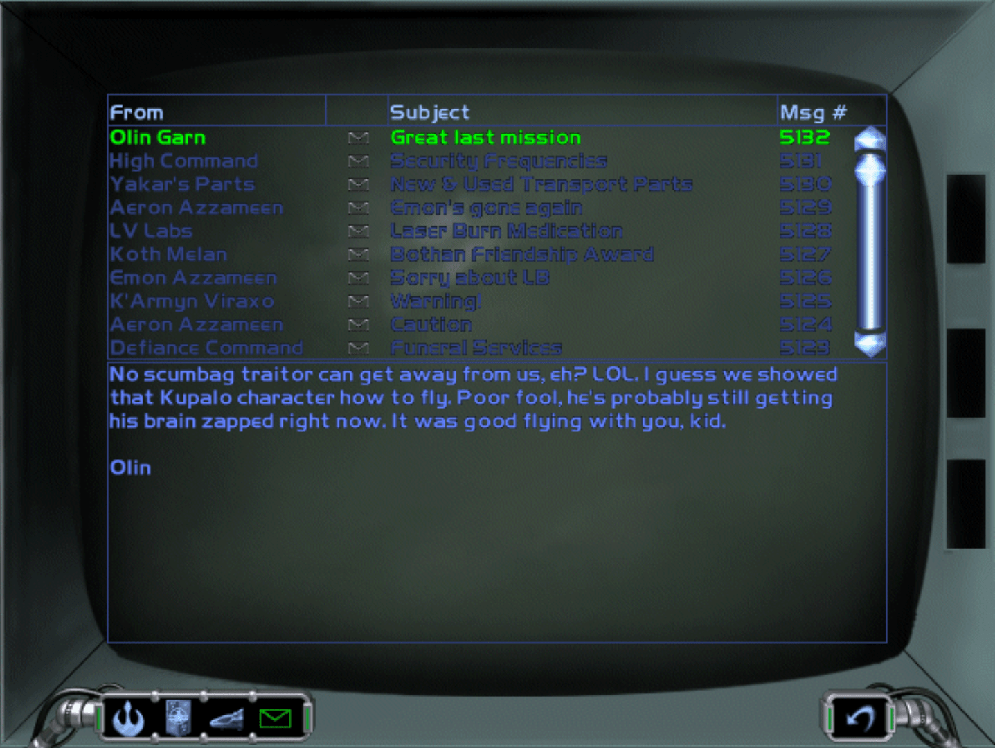 The acronym "LOL" is canonical to the Star Wars universe. r/StarWars