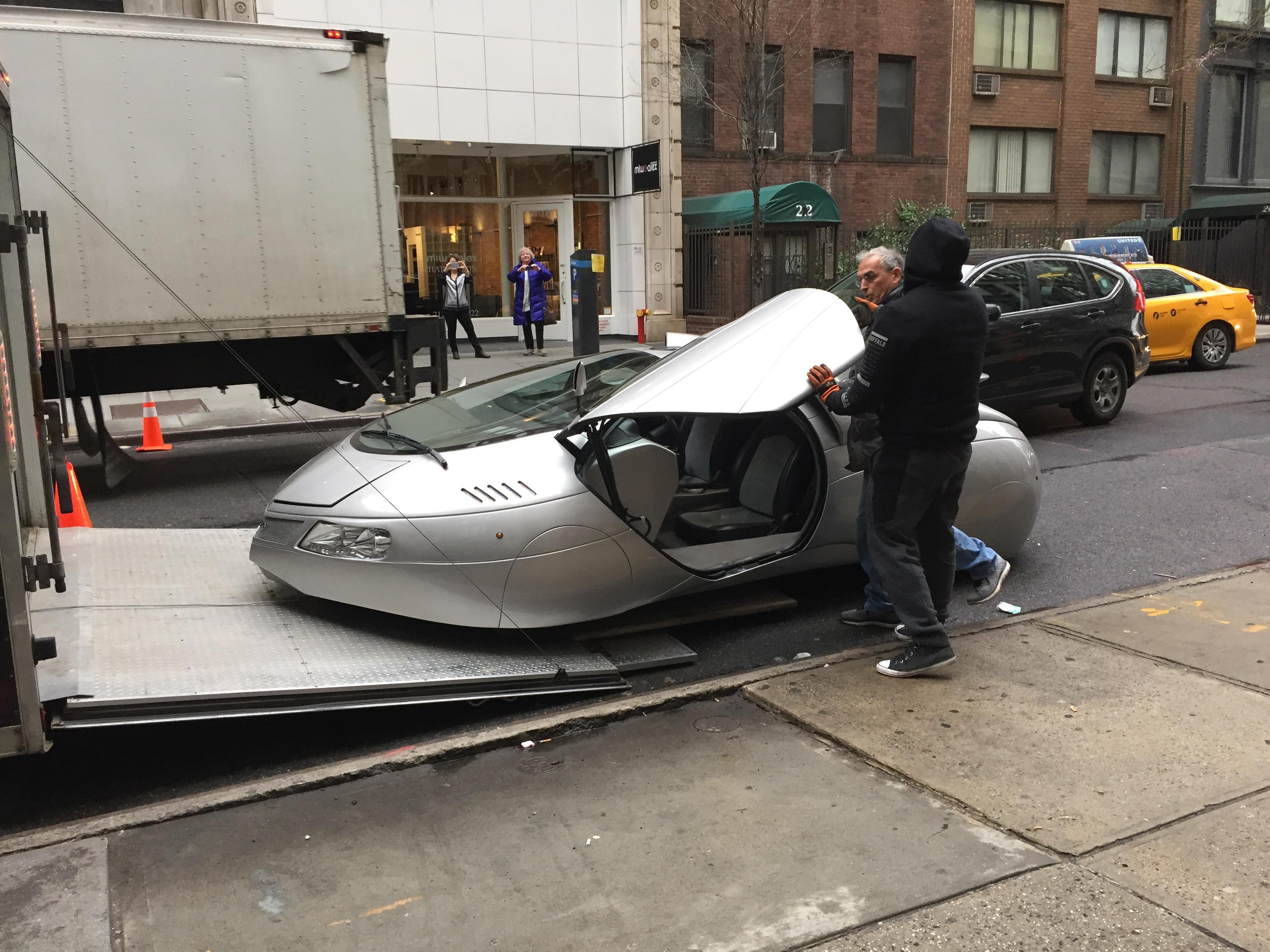 This cool car in New York today r/Pictures