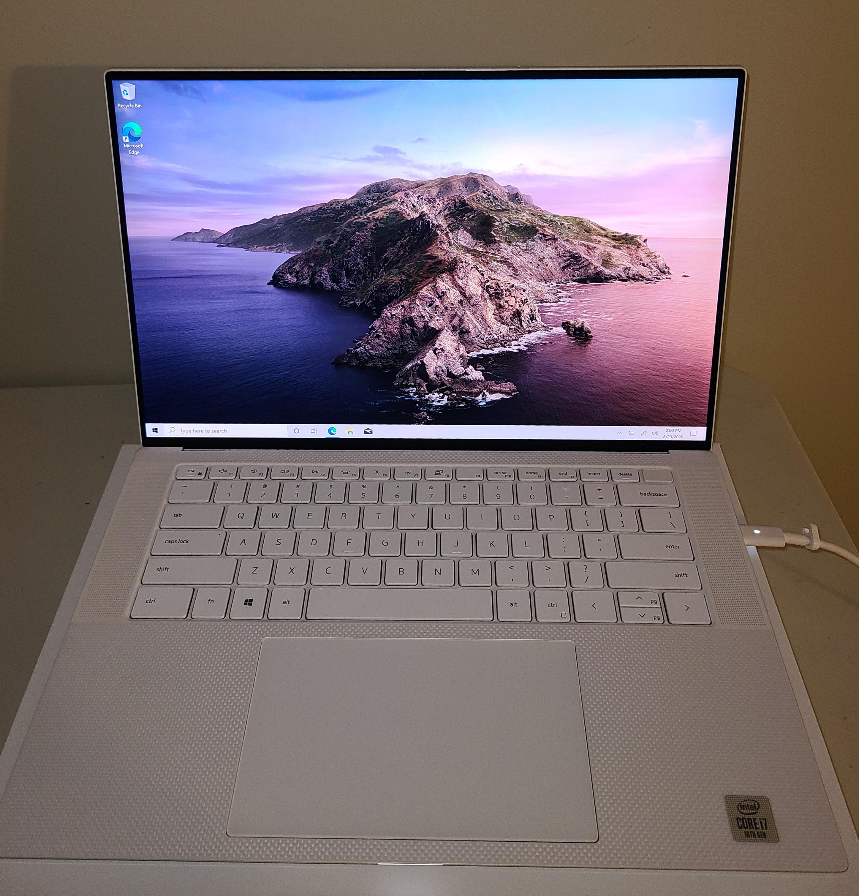 Just Got My Frost White XPS 9500 Dell