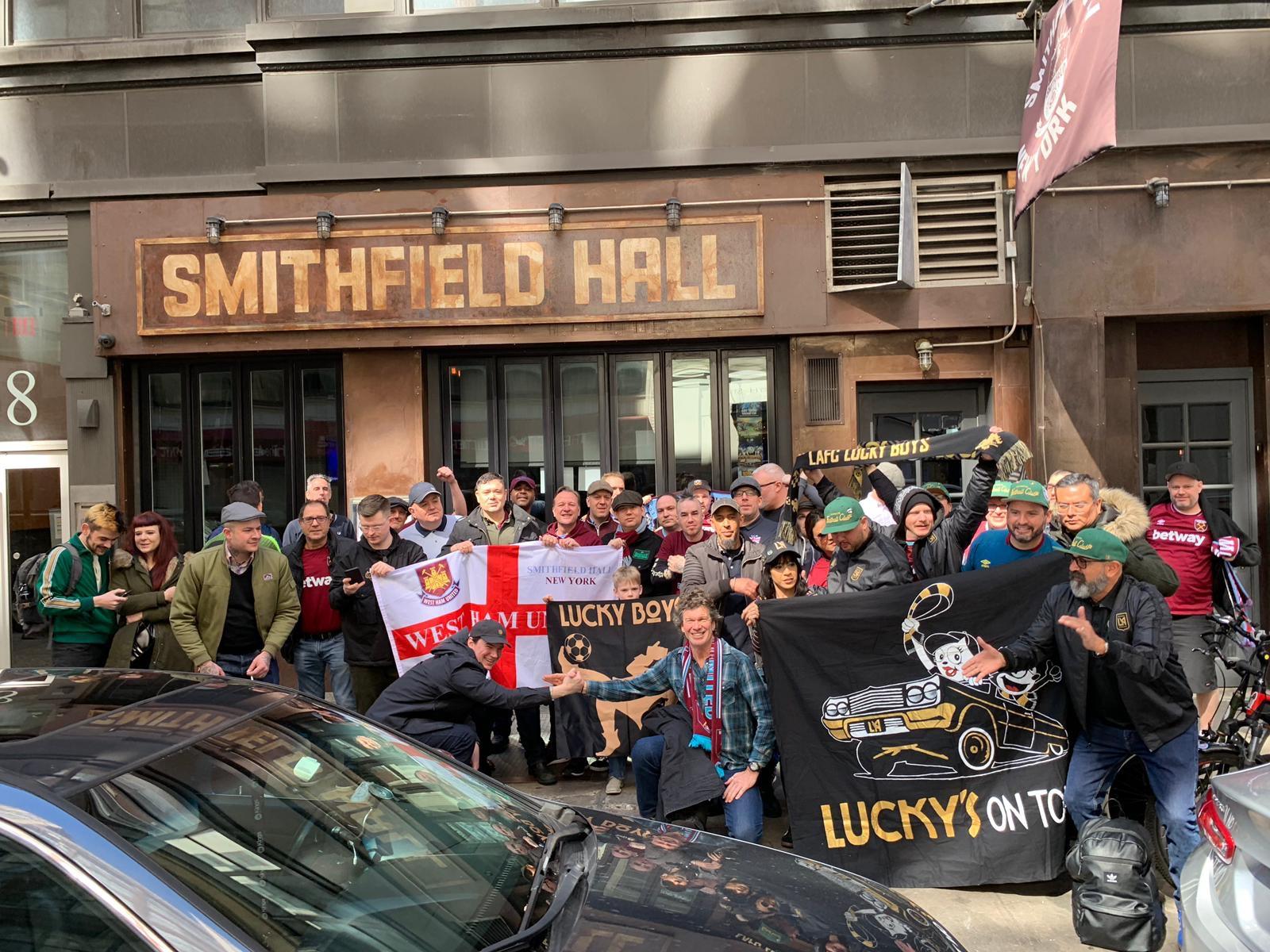 Los Angeles Hammers met up with NYC Hammers in NYC. Thank you NYC