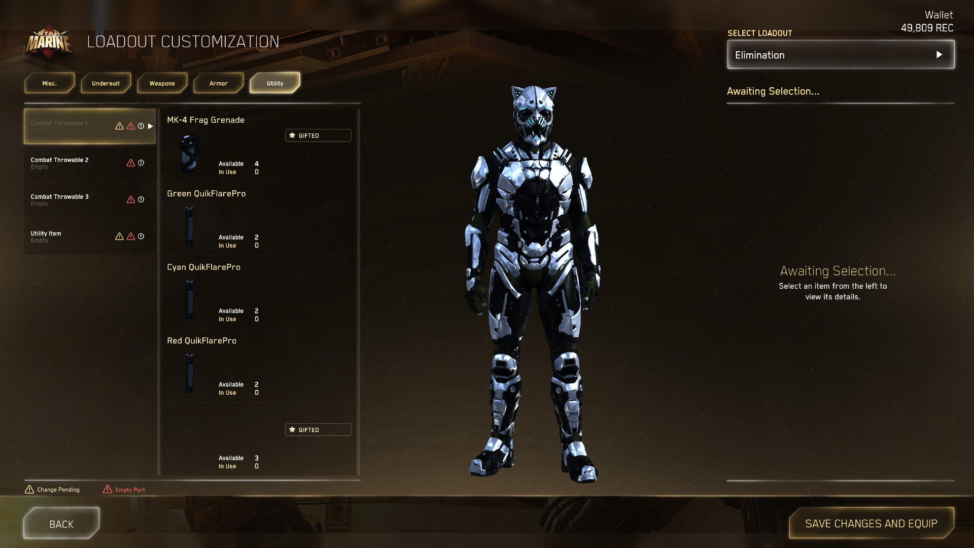 Star Kitten Helmet/Black Steal Inquisitor armor... can't wait r/starcitizen