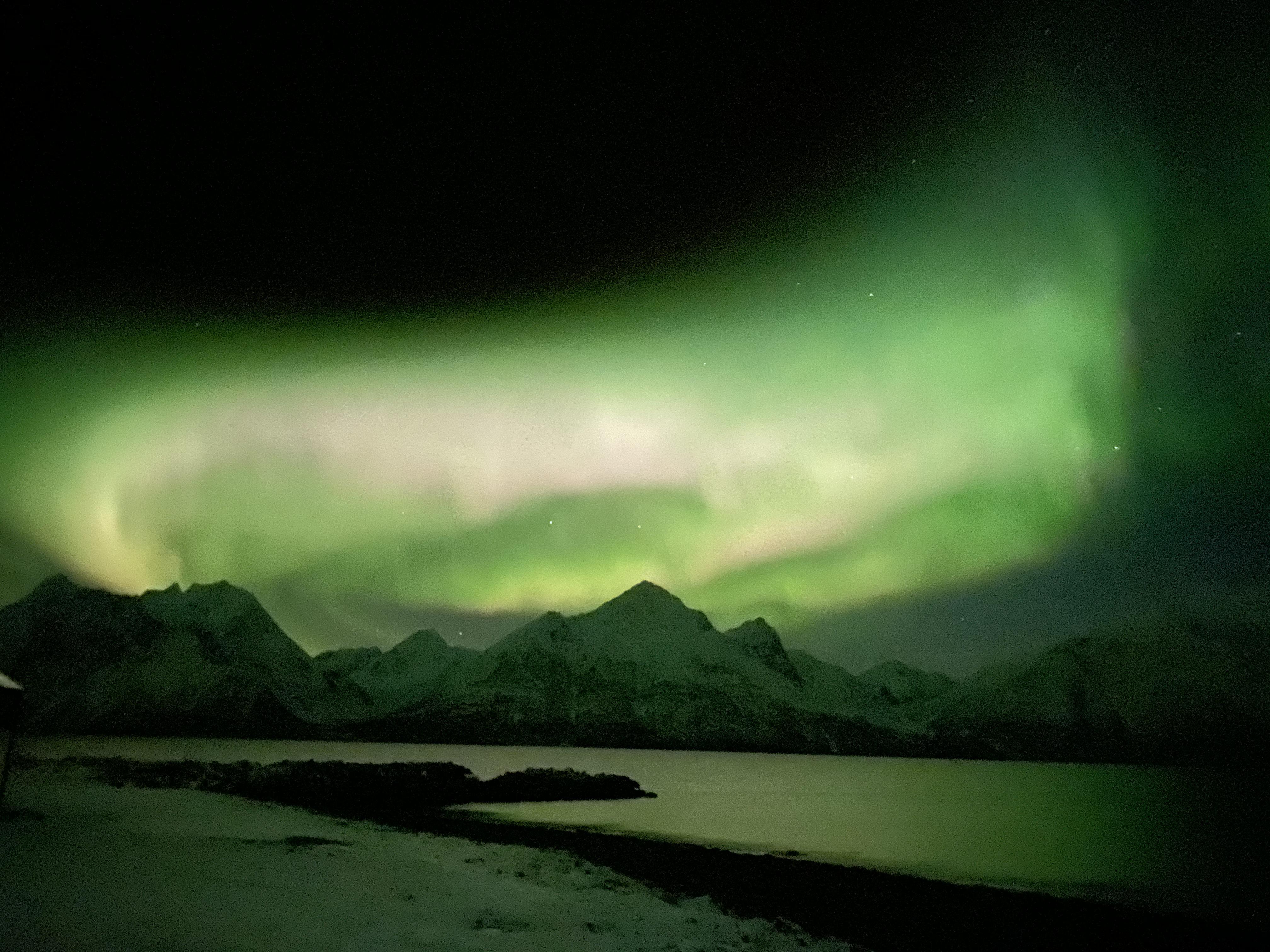 I spent the night in a glass igloo watching the Northern Lights in