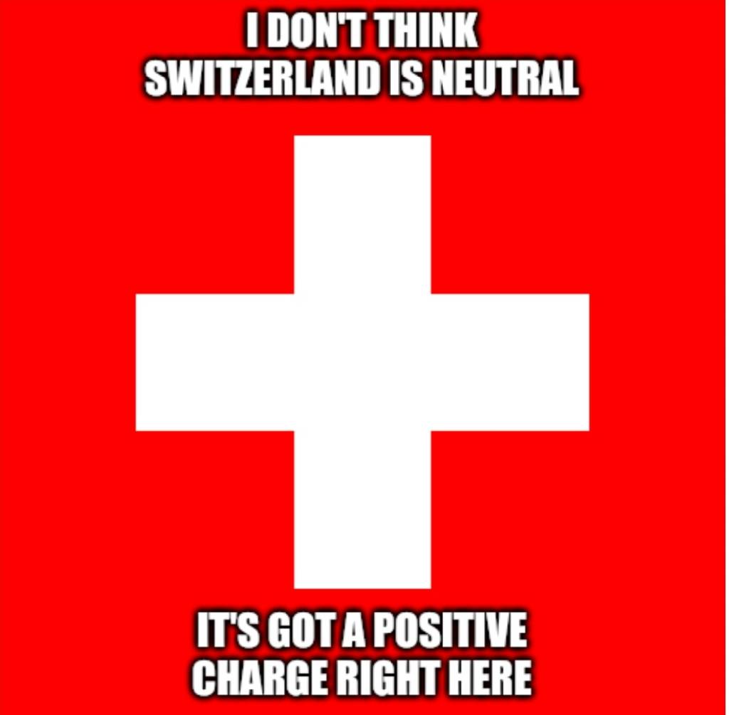swiss meme r/chemistrymemes
