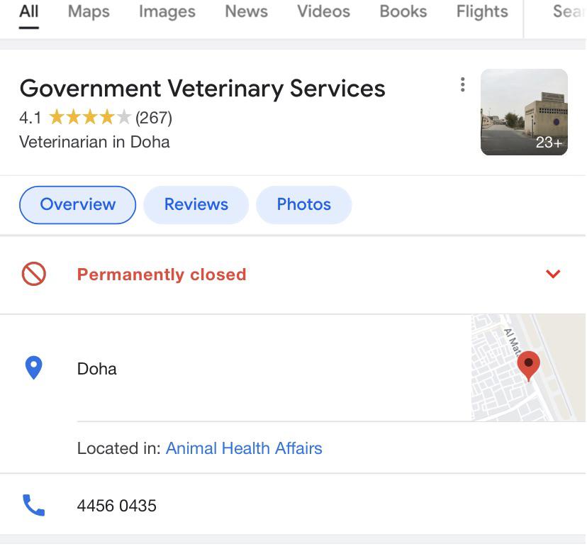 Why did it close? And where can I find a cheapish vet clinic? r/qatar