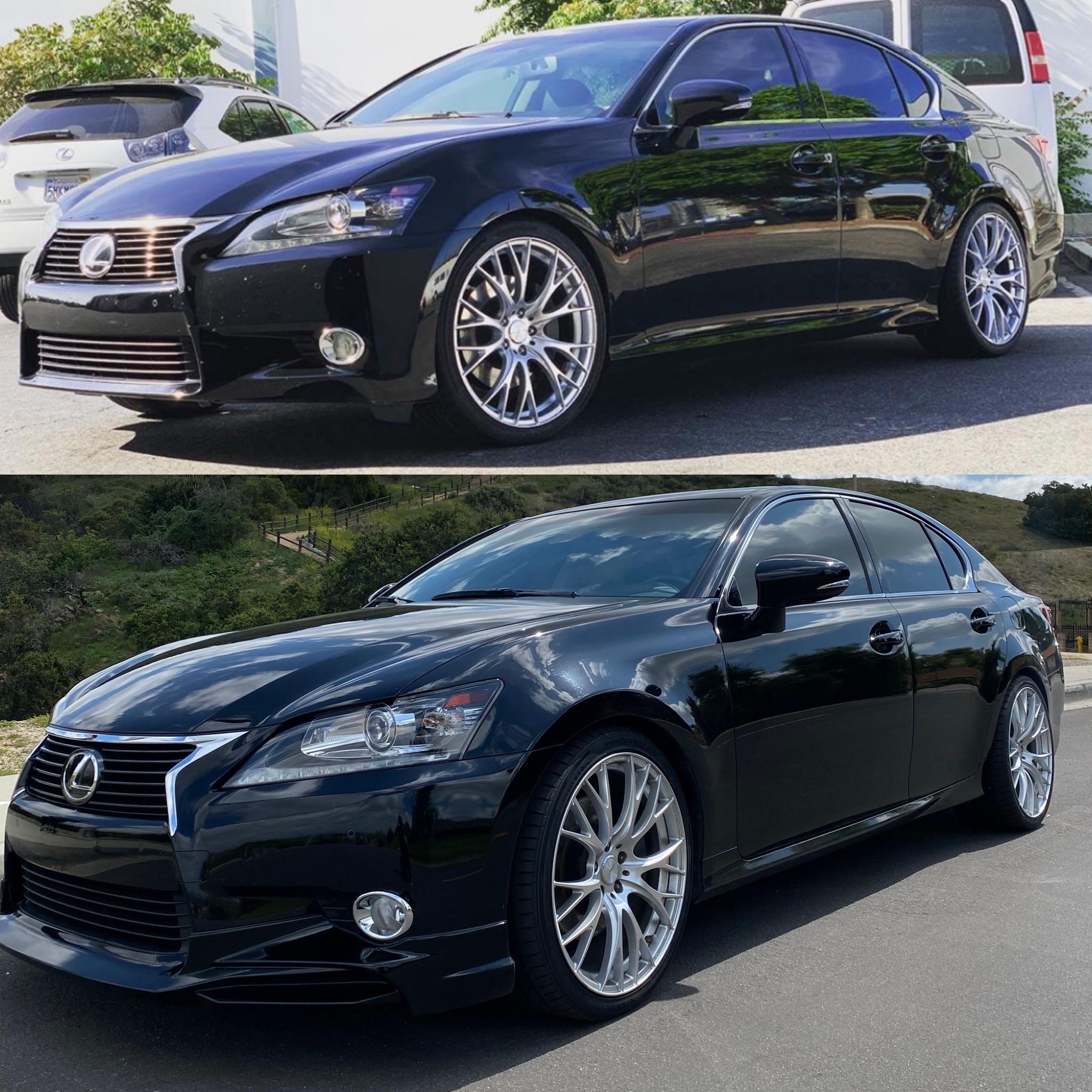 2014 Lexus GS350 Rims, detailed and front lip makes a huge difference