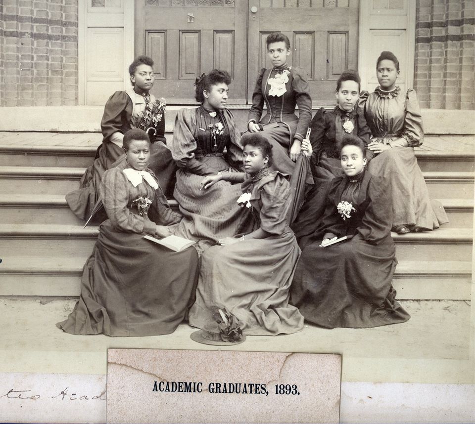 Graduates of Spelman College, Atlanta (est 1881) photographed in 1893