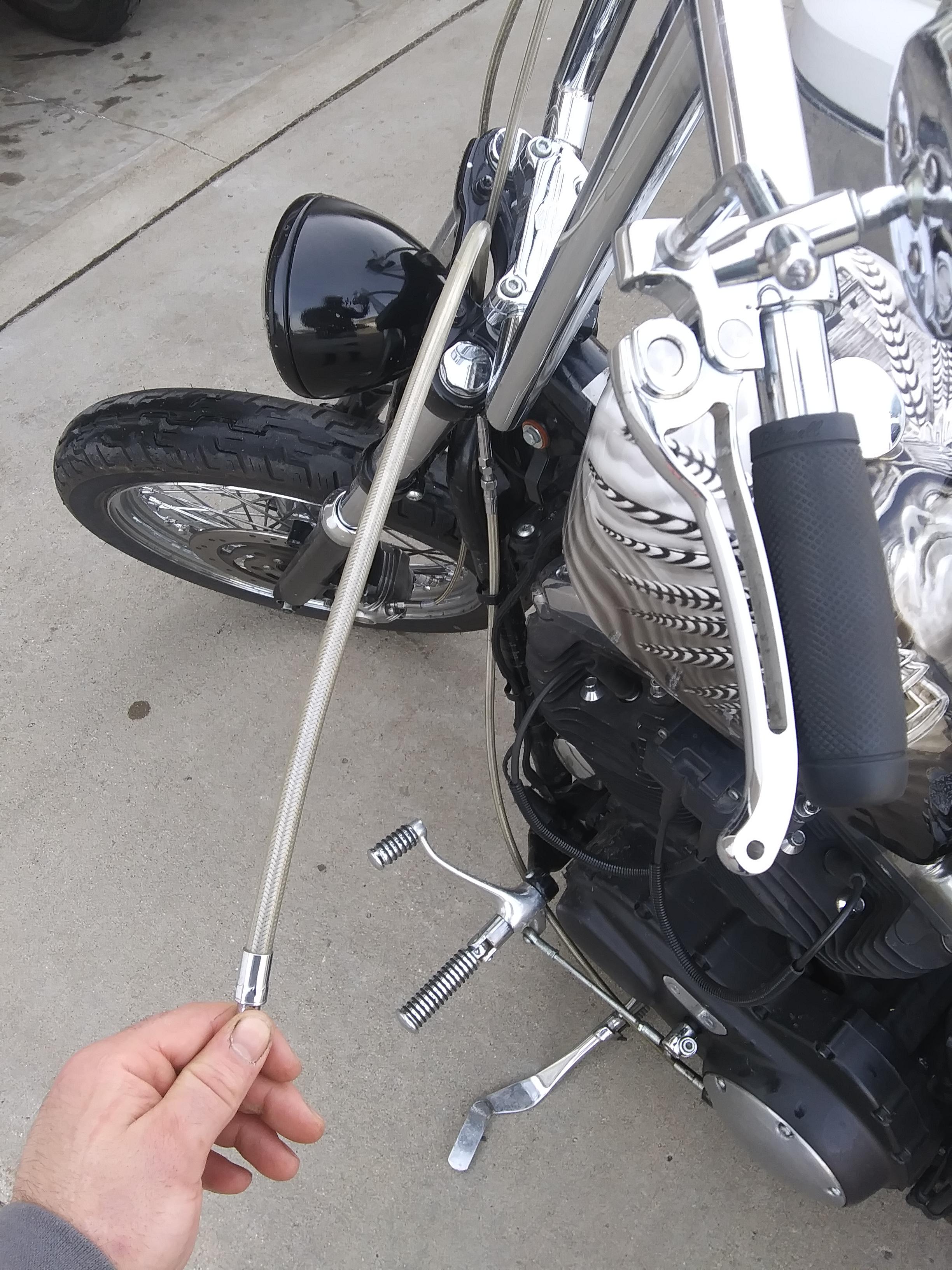 Anyone know the brand of this clutch cable? r/sportster