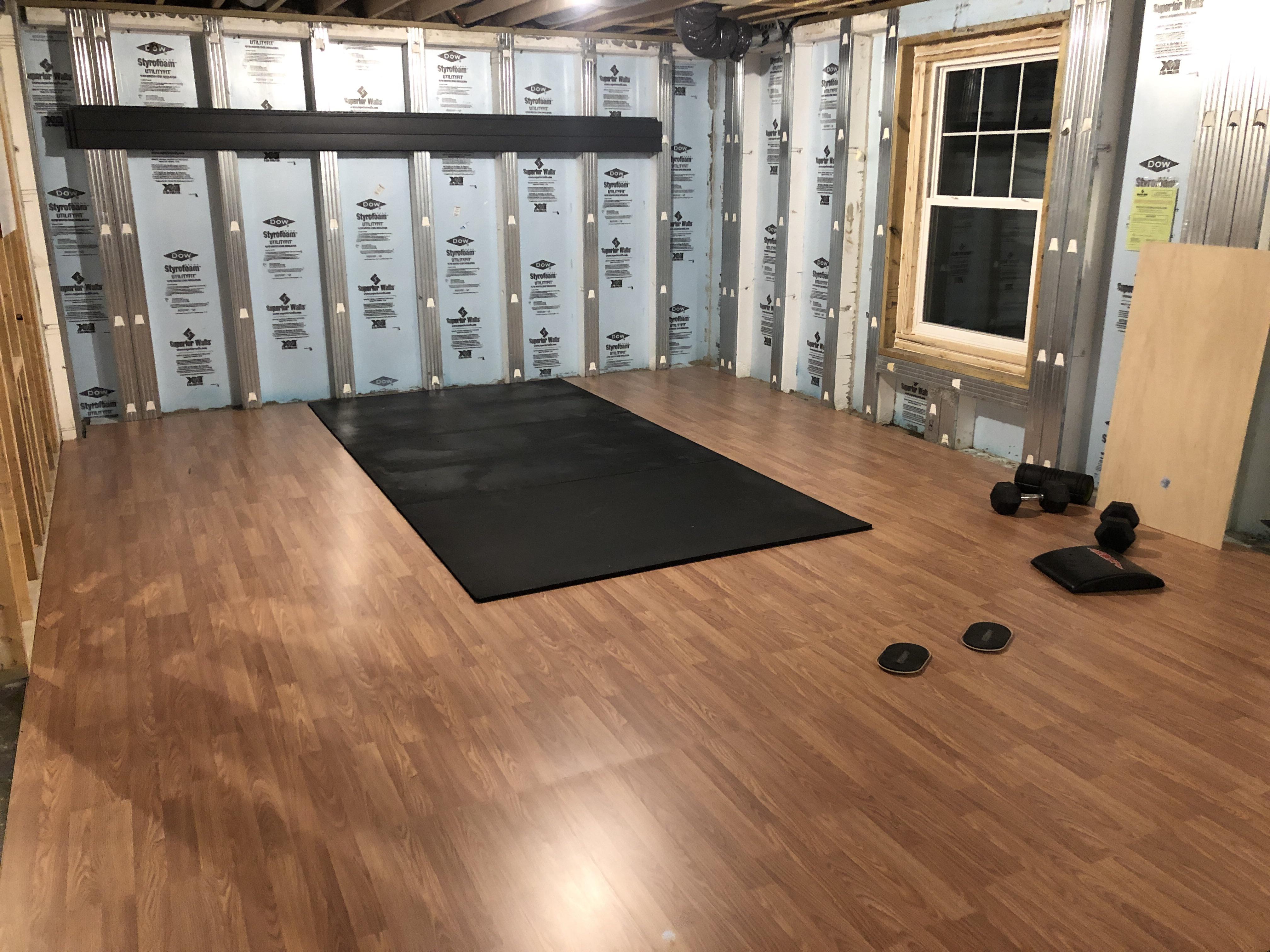 Laying the foundation for our home gym r/homegym