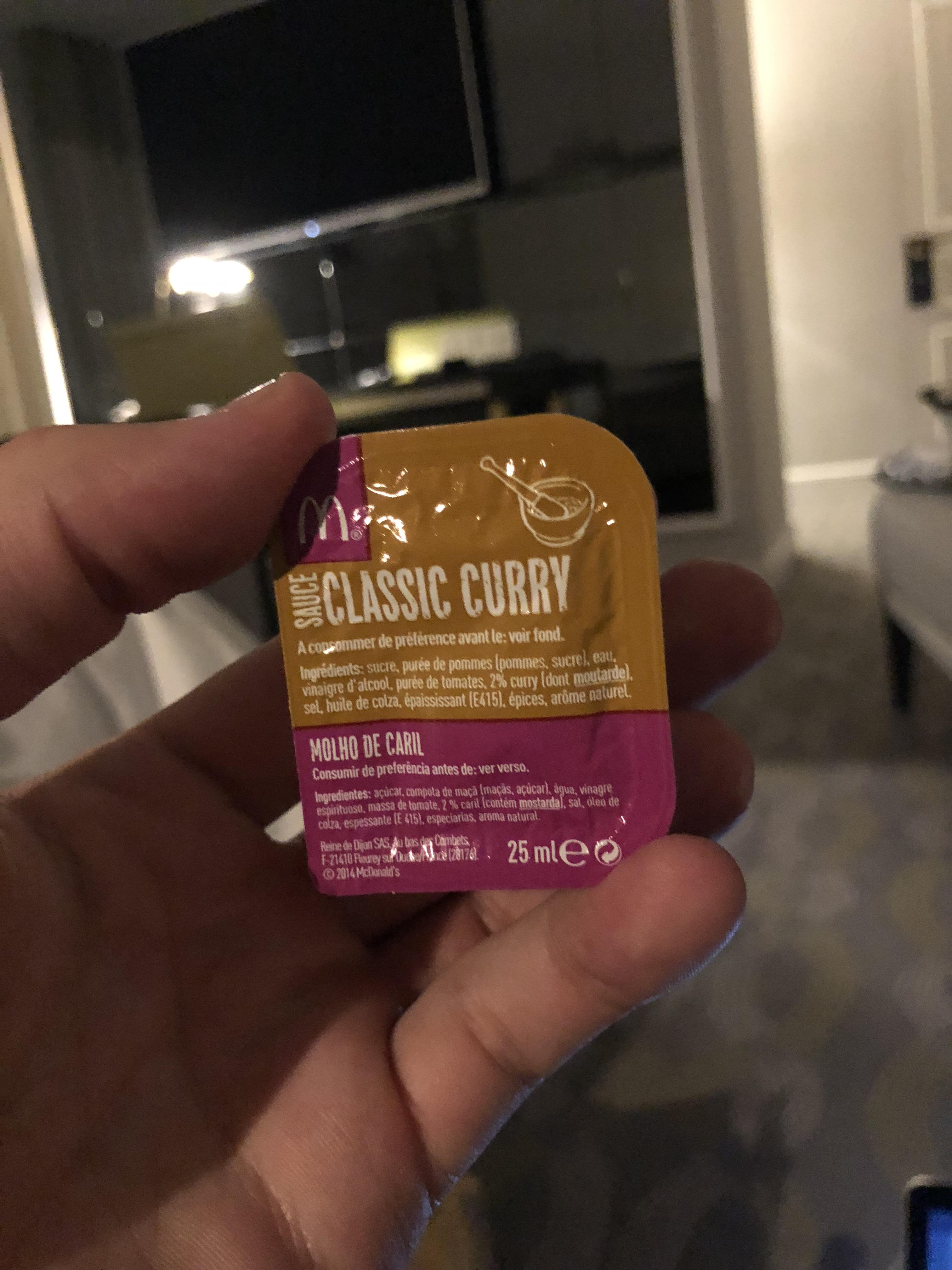 In Paris they have curry flavor dipping sauce at McDonald’s r