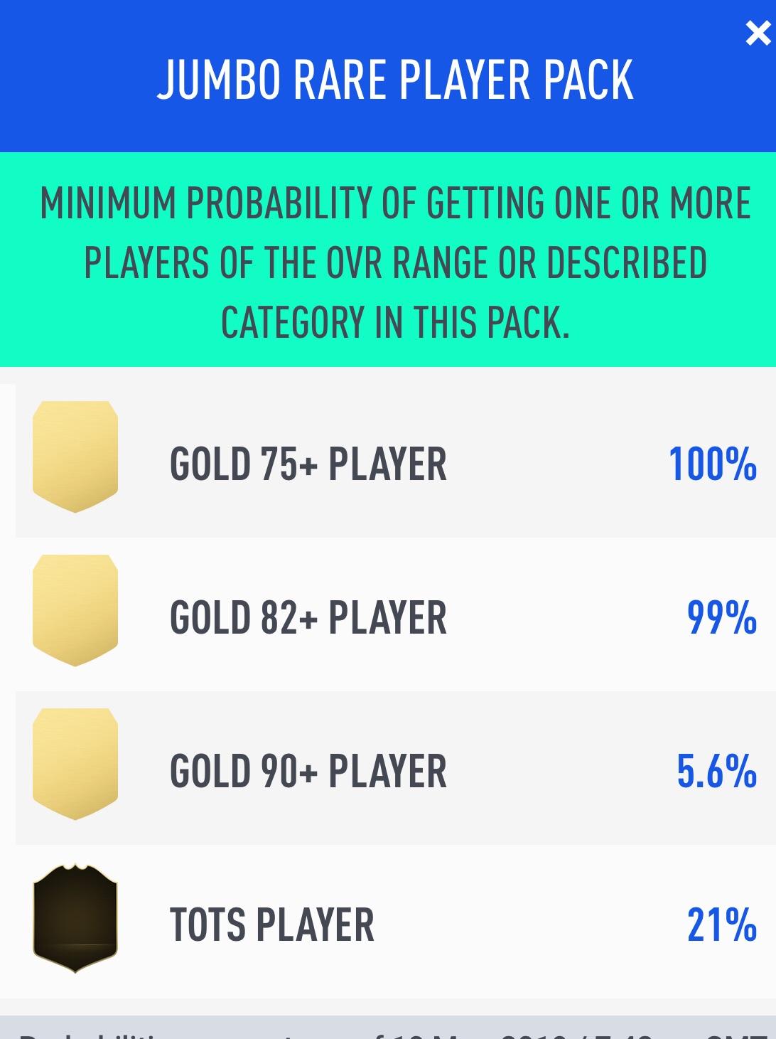 Is the jumbo rare player pack worth it? I have terrible pack luck been