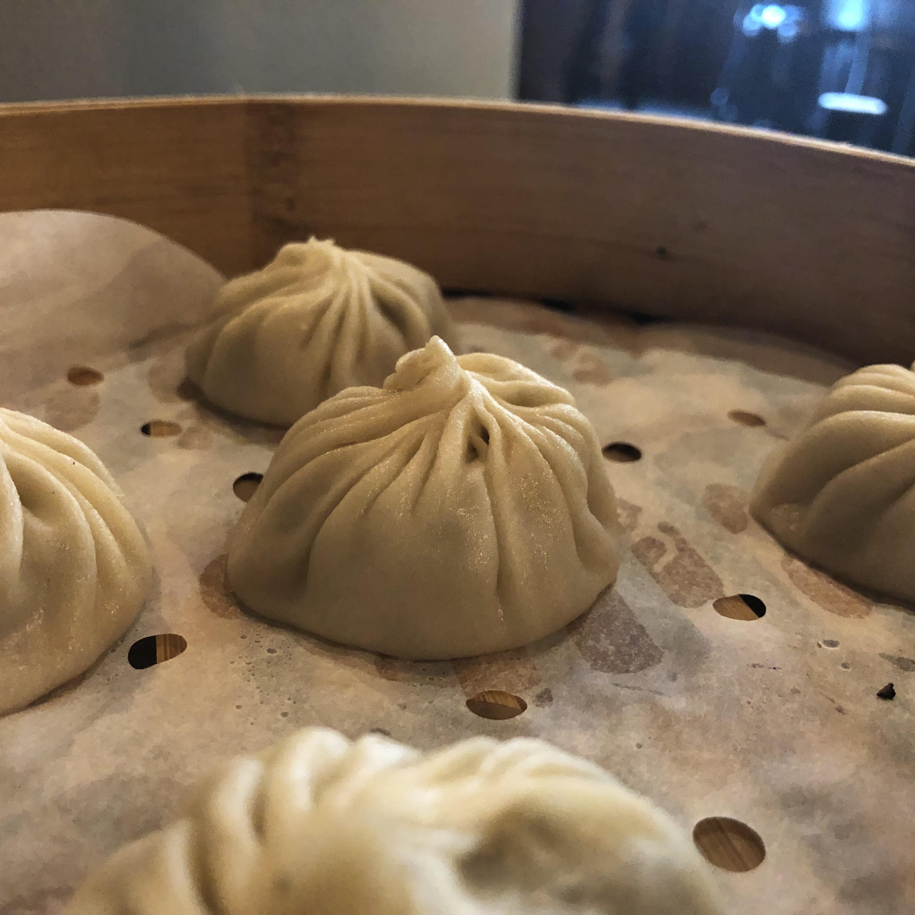 [I ate] Mushroom and Truffle soup filled dumplings r/food