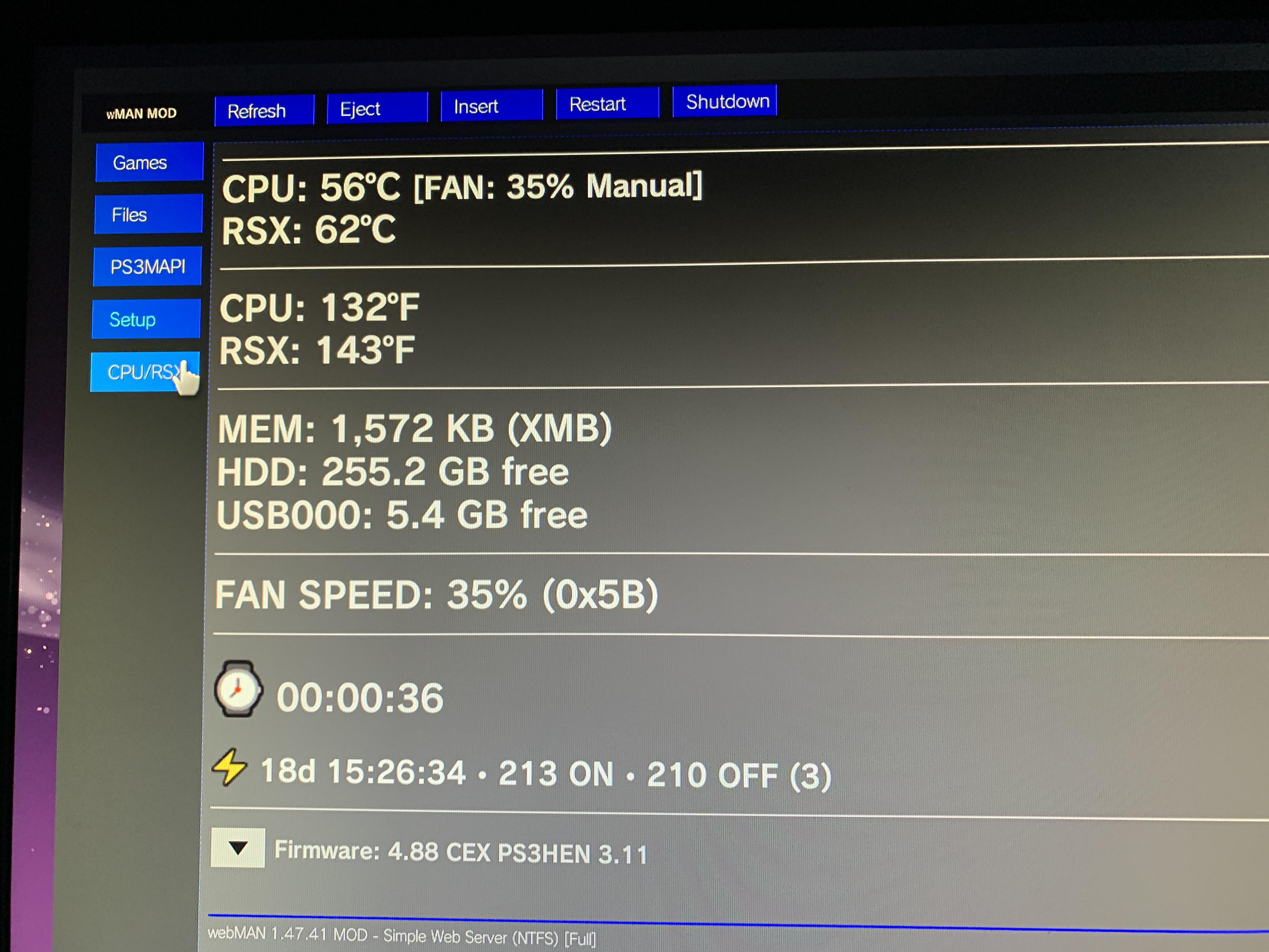 I bought a second hand slim and noticed it was making cracking noises