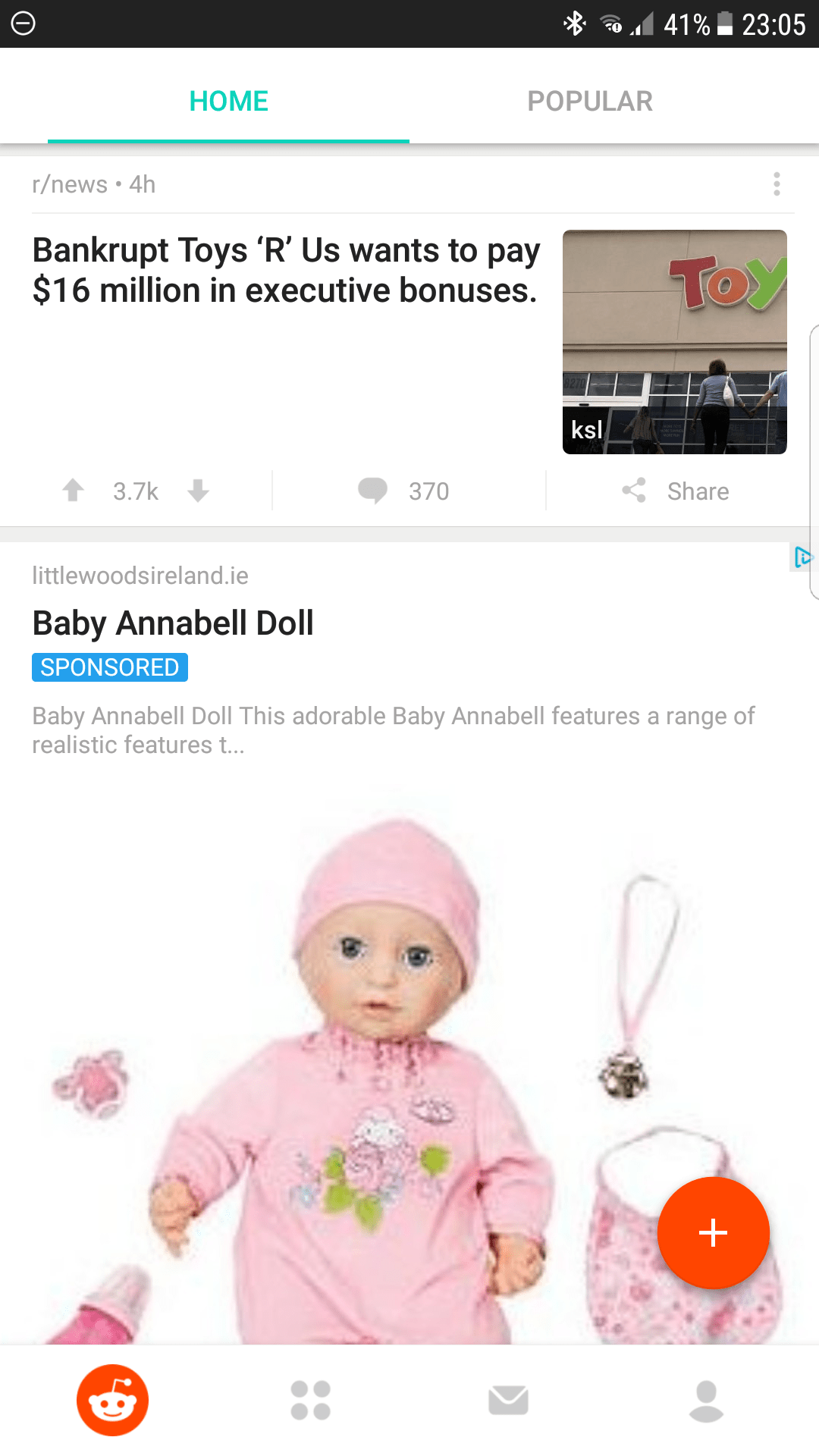 Oh please let Baby Annabell be a toys'r'us product funny