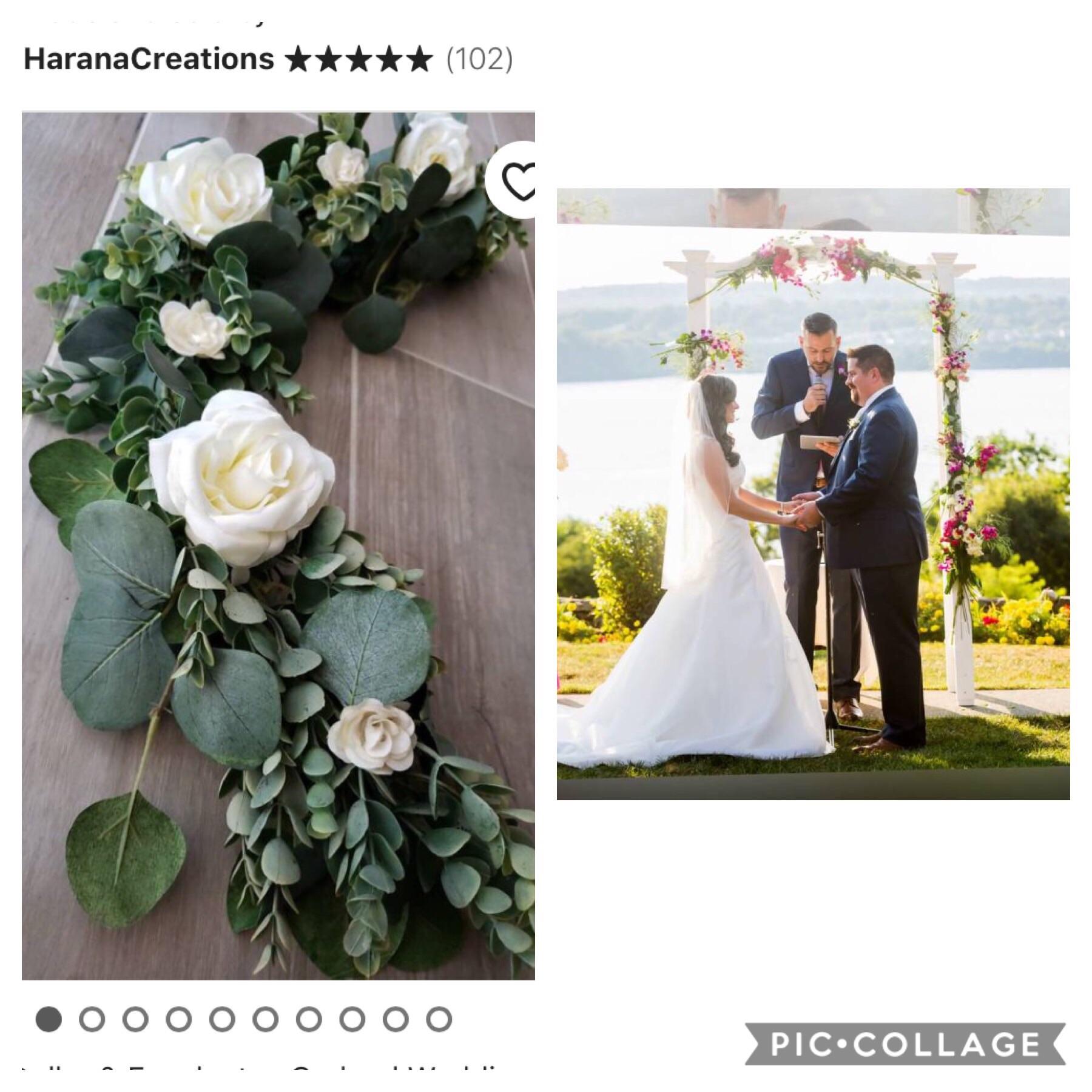 Planning on purchasing this garland from Etsy. It’s 12 feet long. How