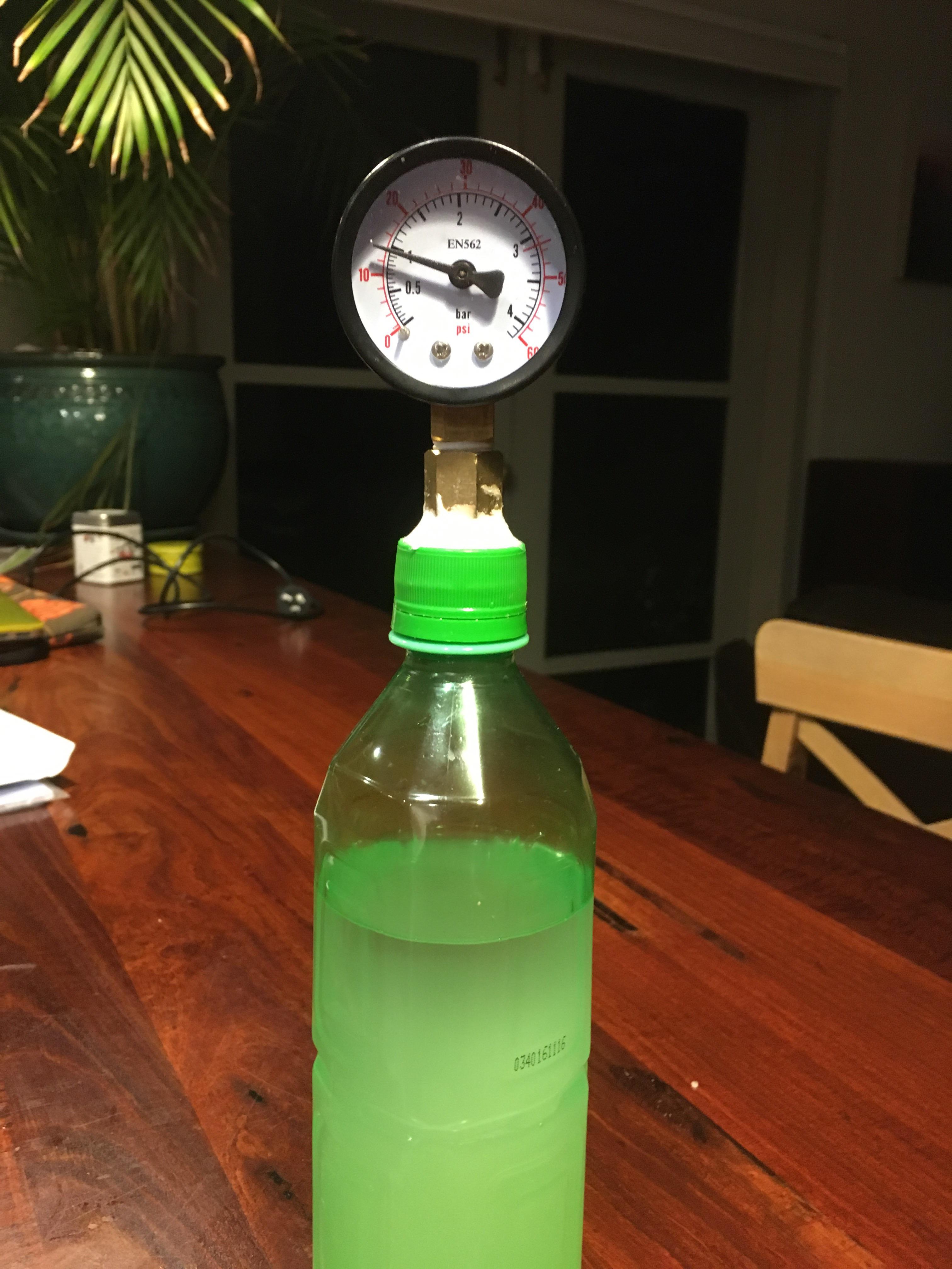 Pressure gauge for monitoring inbottle carbonation. r/cider
