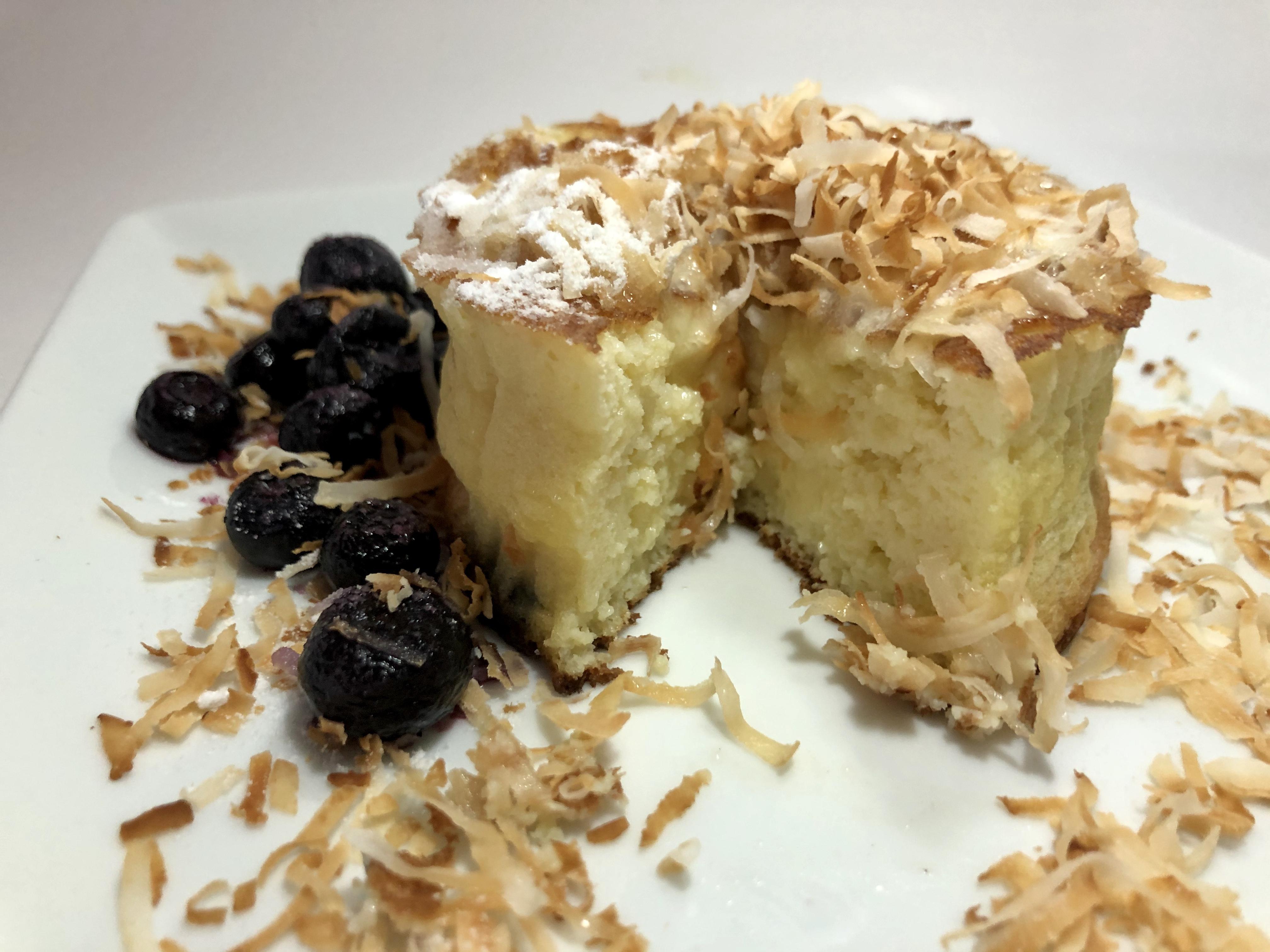 Japanese Pancakes With Toasted Coconut r/ketodessert