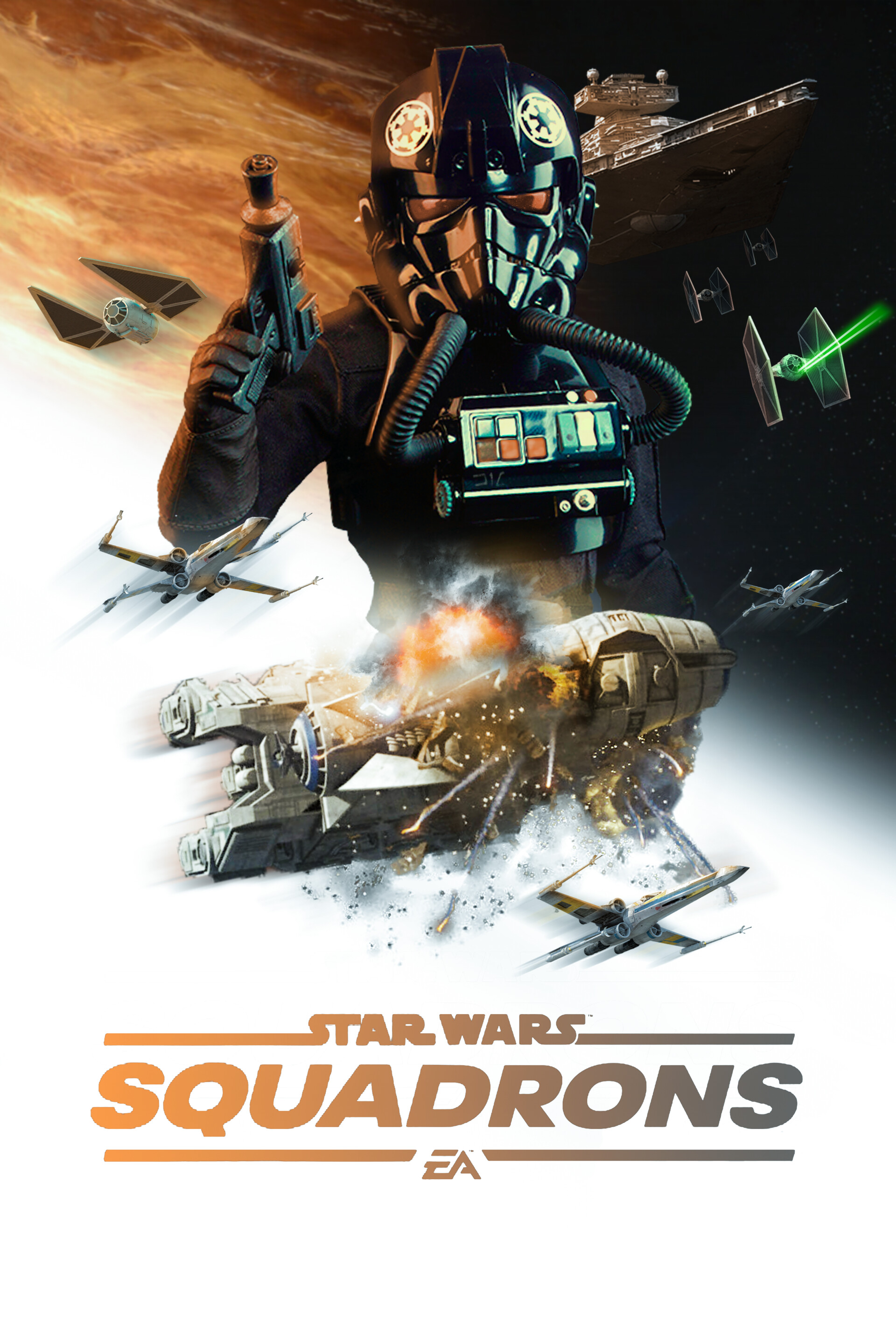 Star Wars Squadrons fanposter, Kim Murzin ImaginaryJedi