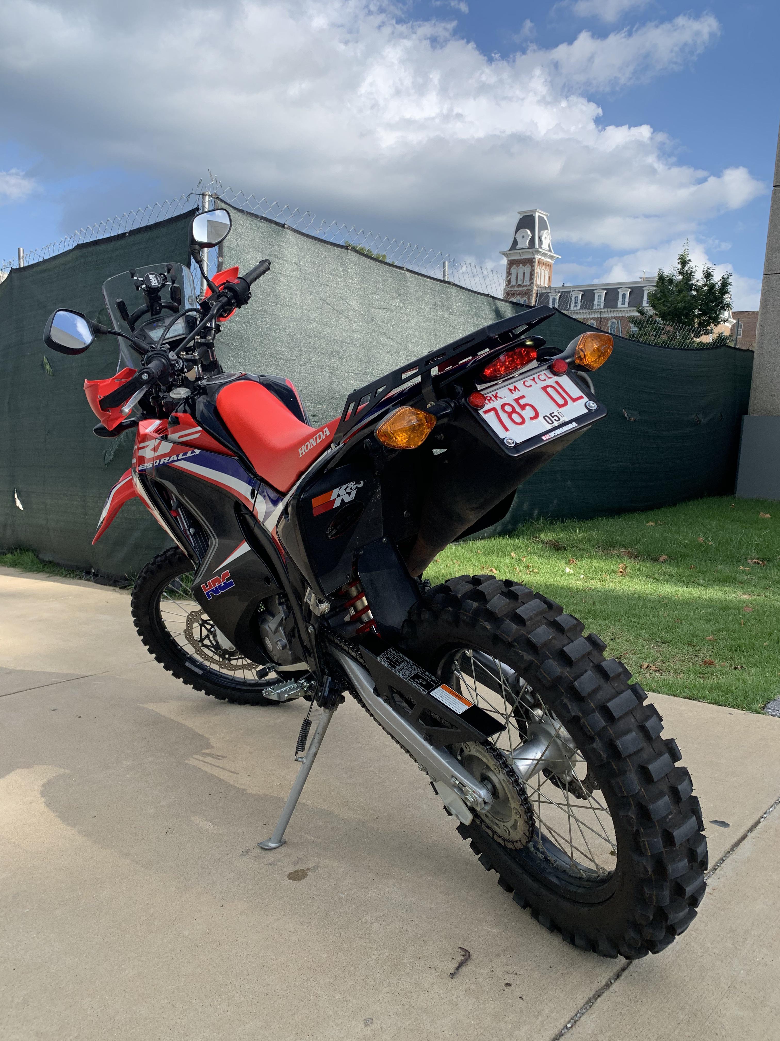 Yoshi fender eliminator. 502 kit, not 501!! r/CRF250L