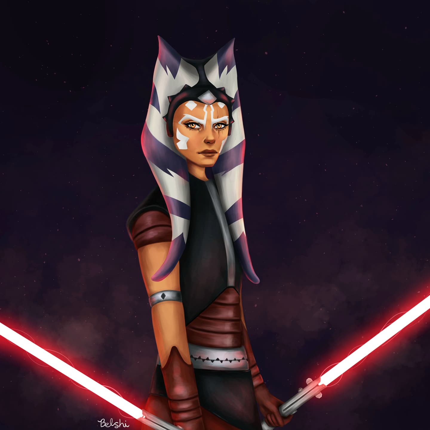 Sith Ahsoka fanart by me r/ahsokatano