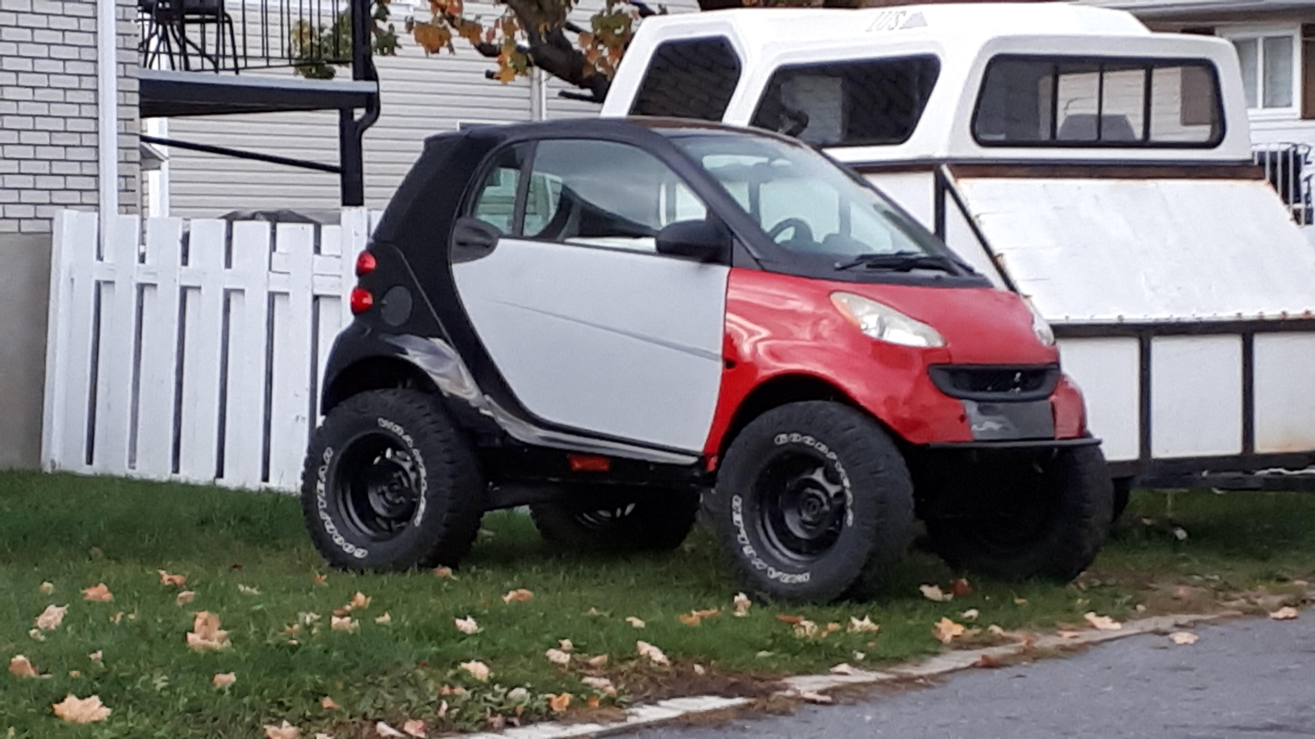 Lifted smart, the official car of? r/regularcarreviews