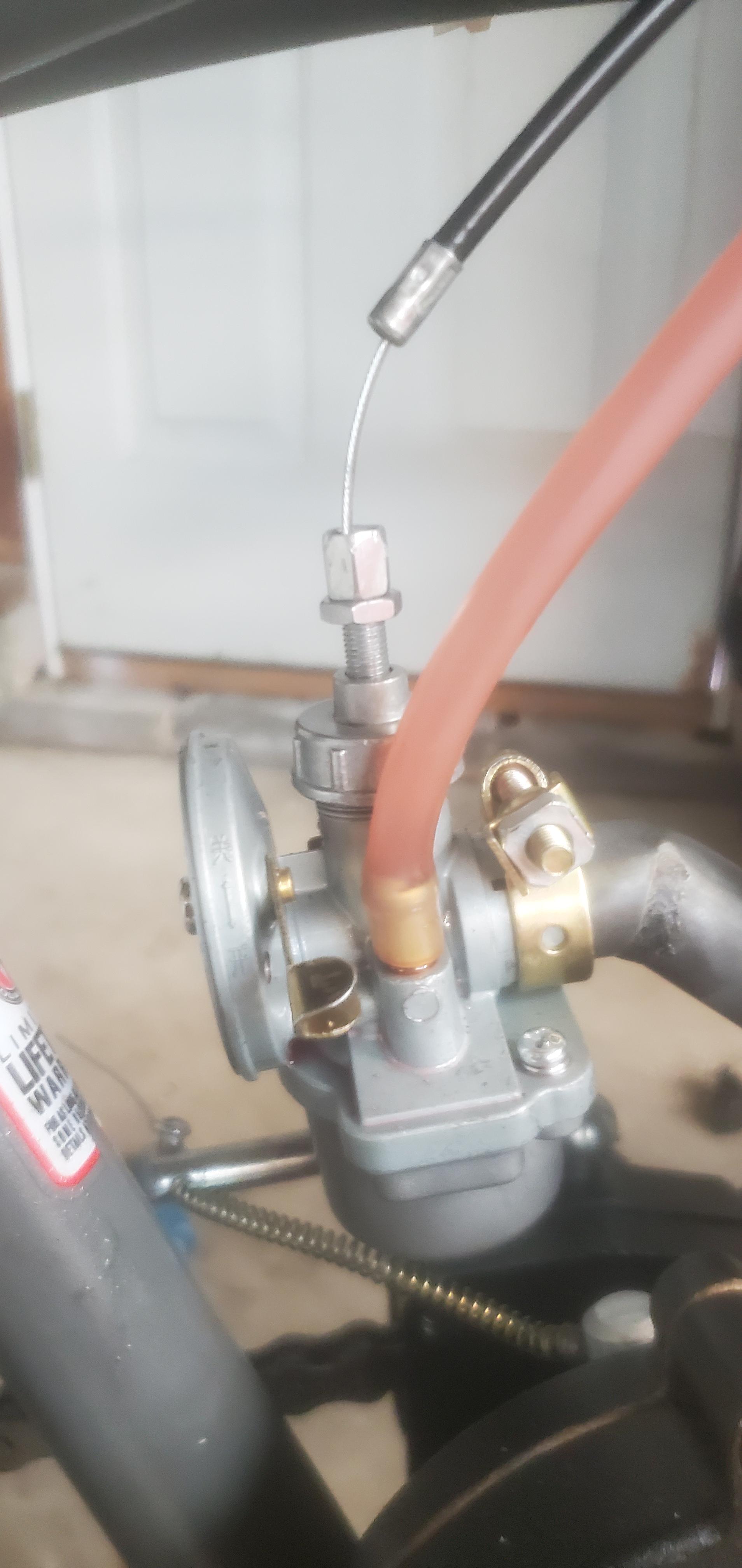 Throttle cable has a ton of slack and makes my throttle super loose