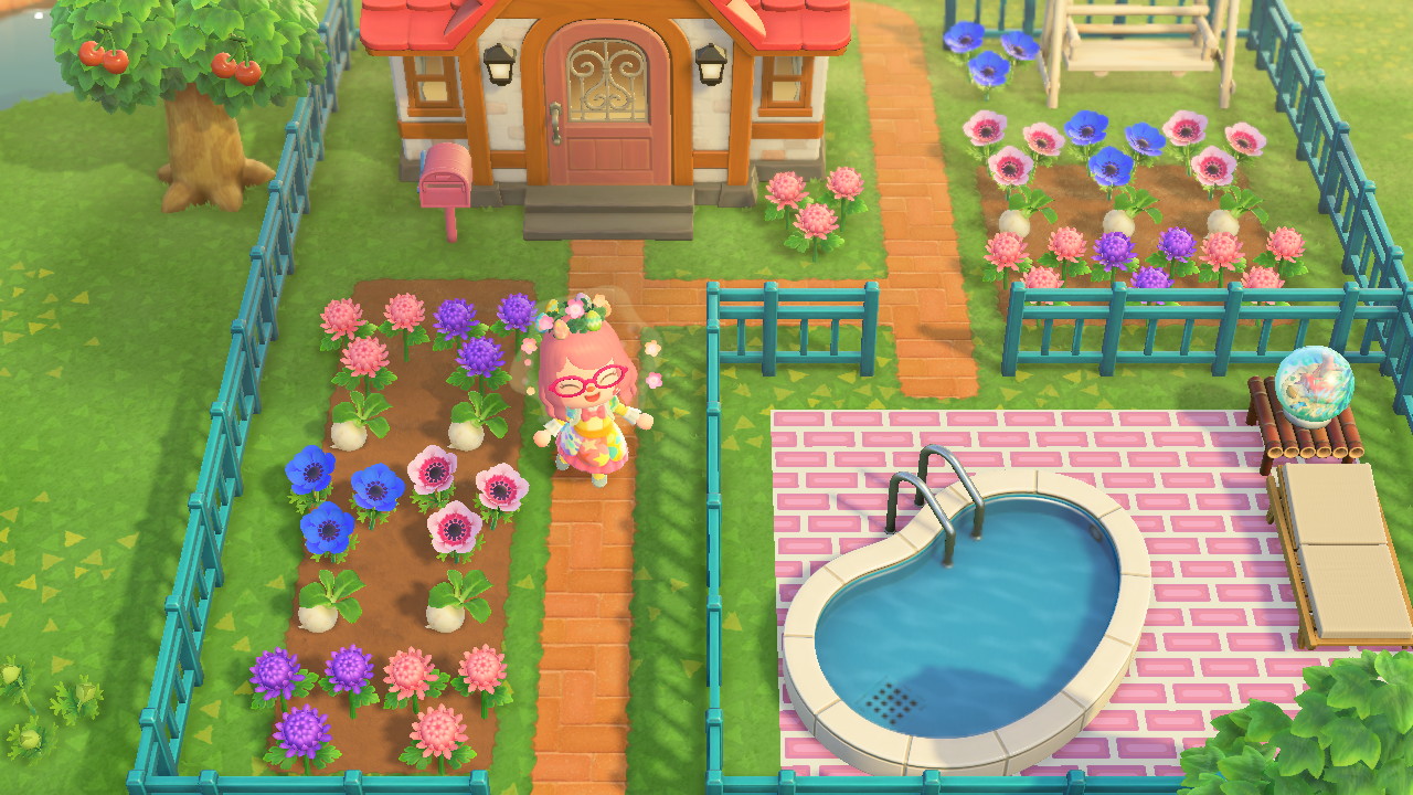 Bunny Day Reward may not have been great, but the dress is still cute, and I found a turnip