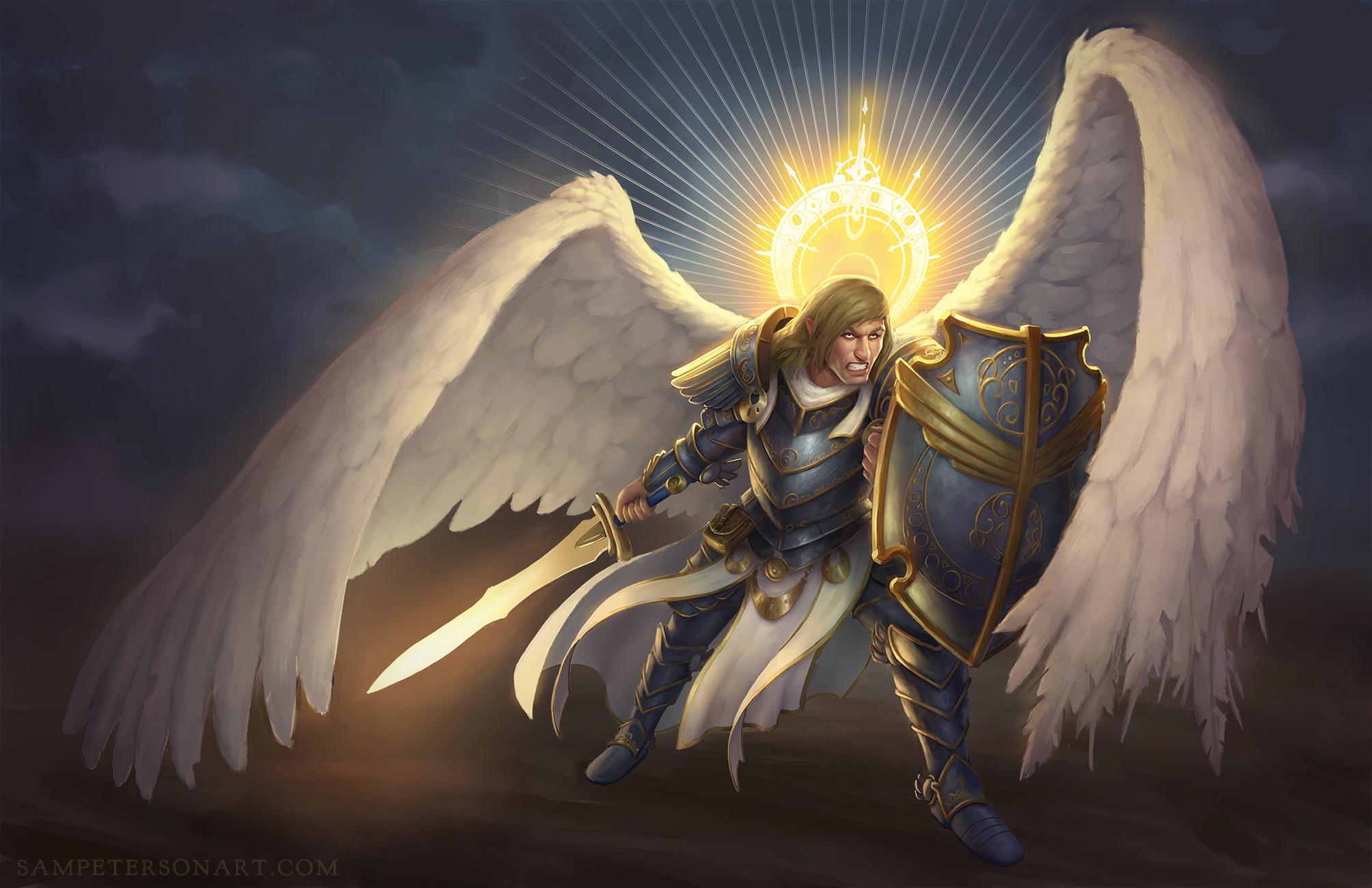[ART] Paladin Guardian Angel r/DnD