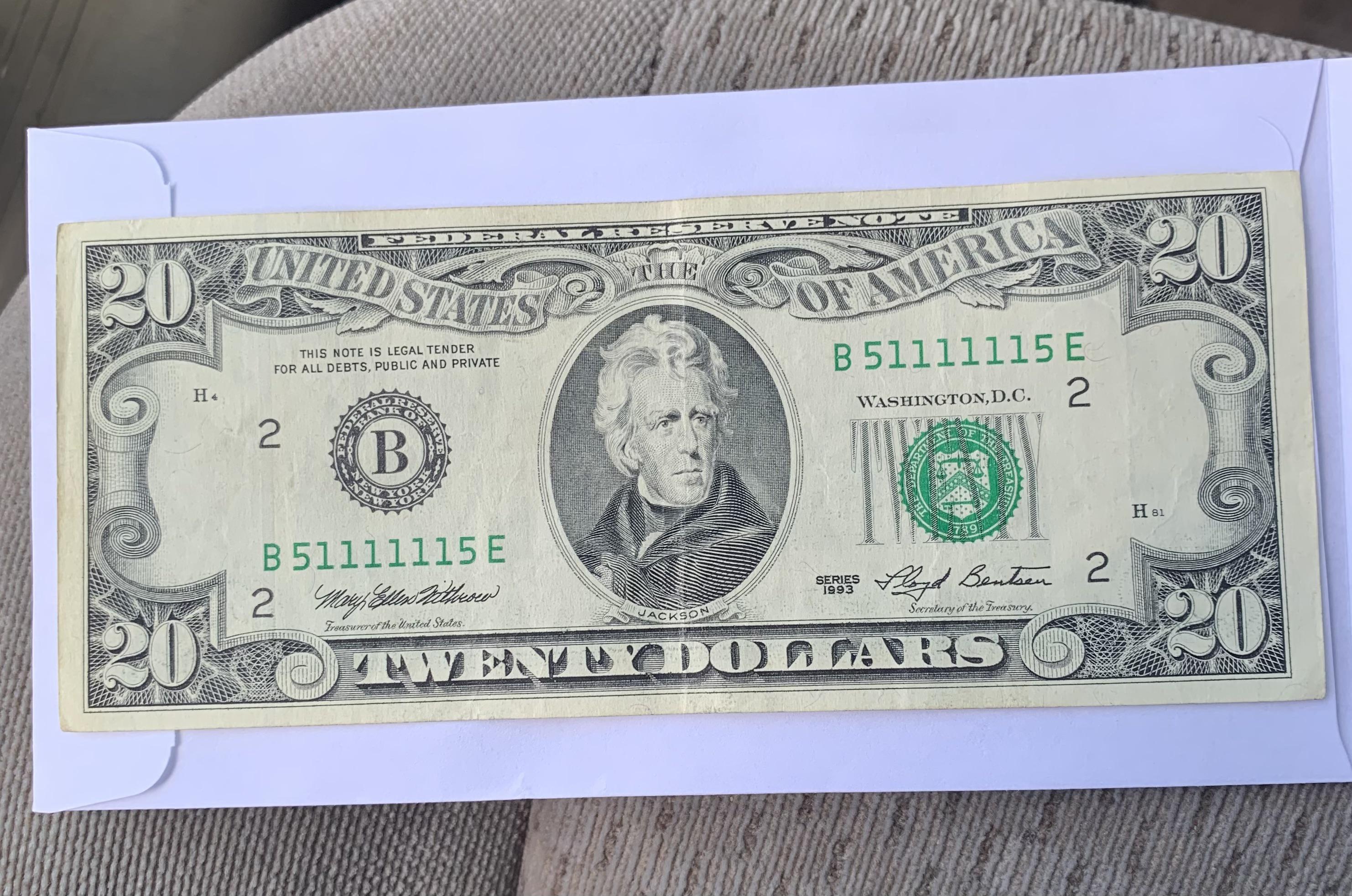 Rare 20 Dollar Bills