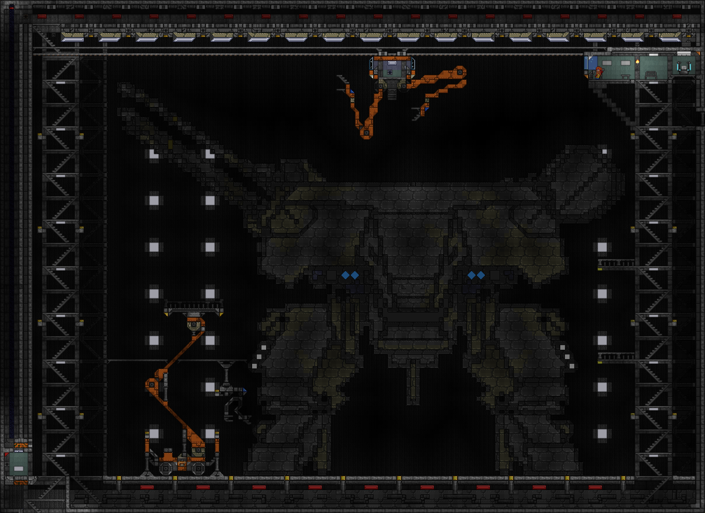 I built metal gear rex in terraria. r/Terraria