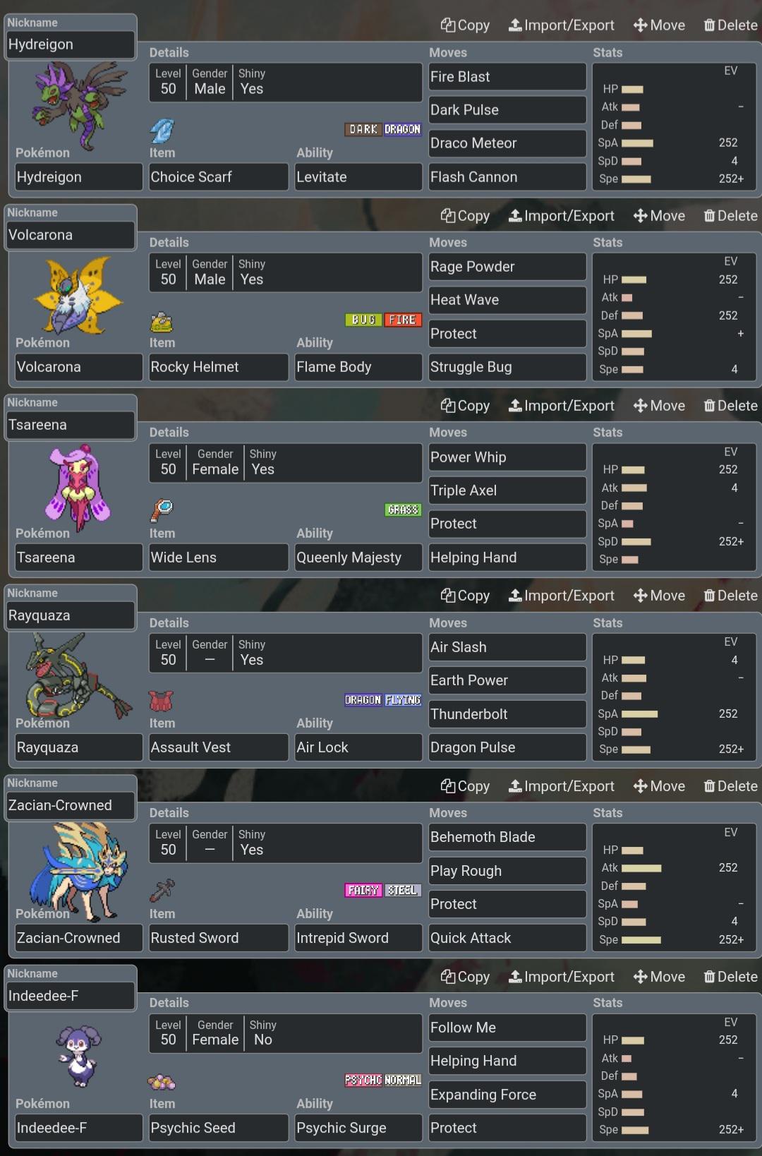 My first rendition of my trio of terror (volc, hydrei, tsa) any team
