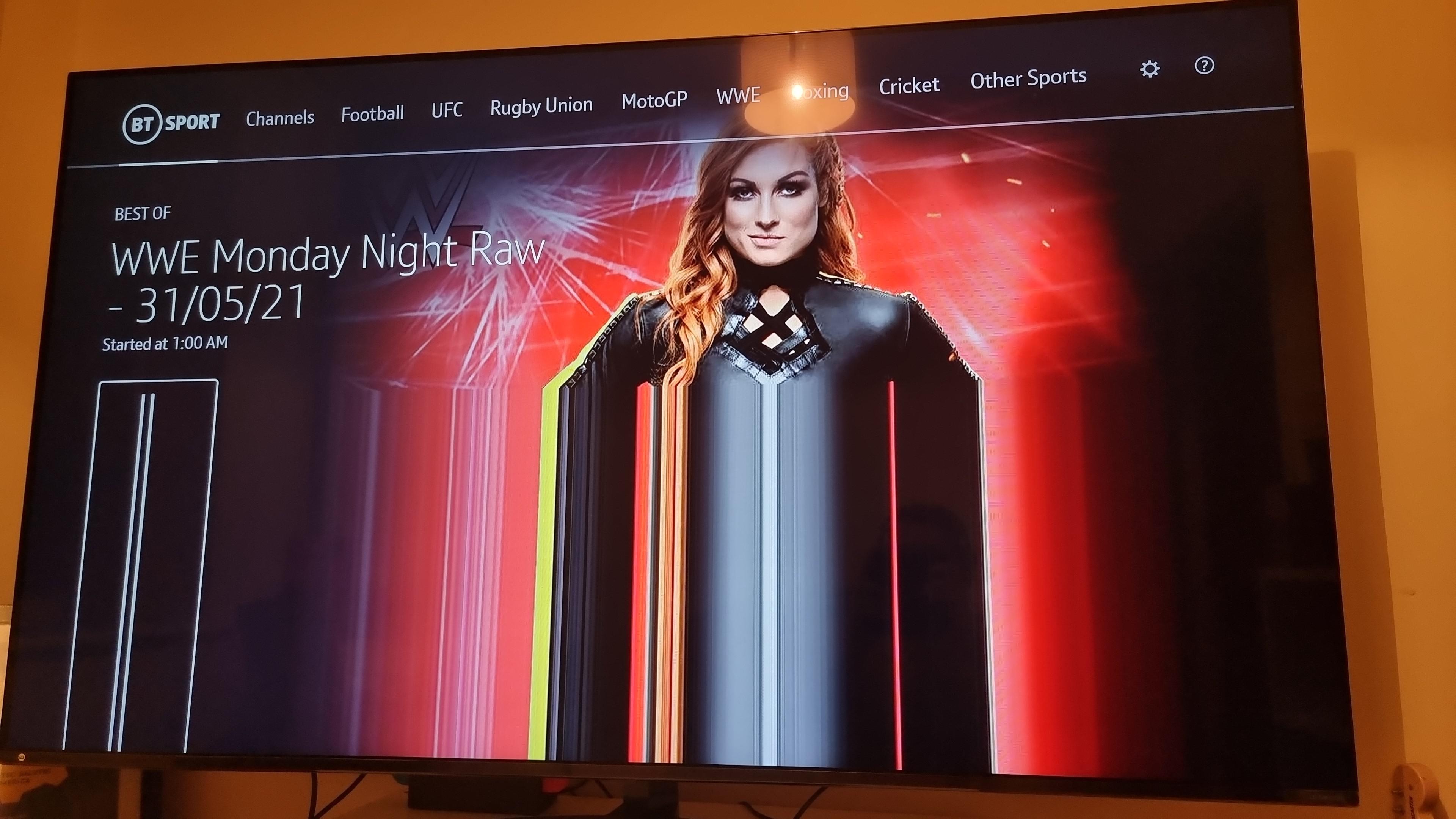 BT Sport app on Xbox Series X all other apps work just fine, along