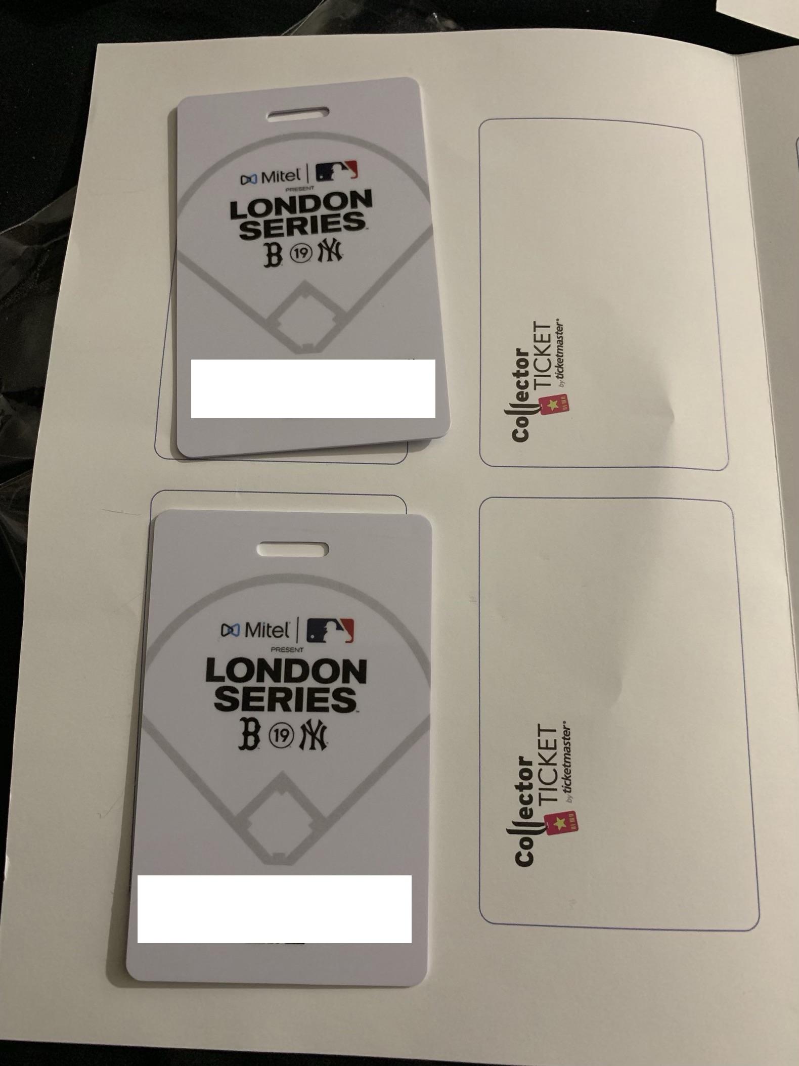 My tickets for the London Series have arrived! r/NYYankees
