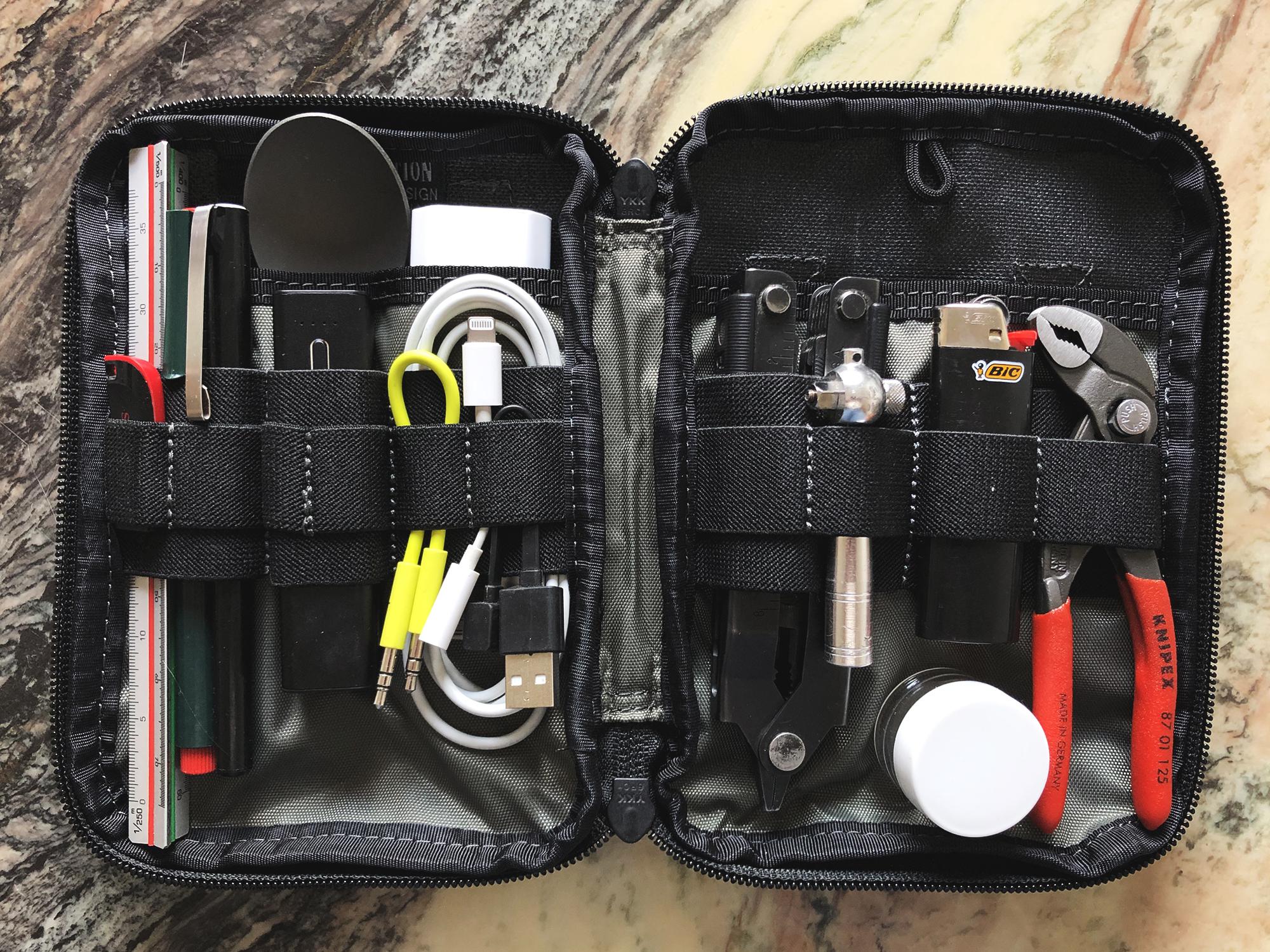 Mini tool bag and everyday essentials r/EDC