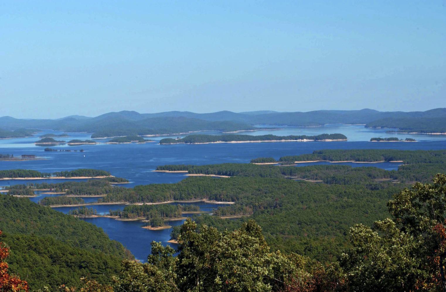 Best view contender. Hickory Nut Mountain. r/Arkansas
