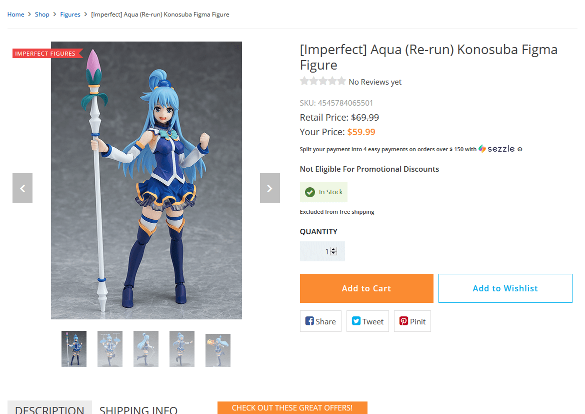 So, I was looking at anime figures online and I thought this was kind