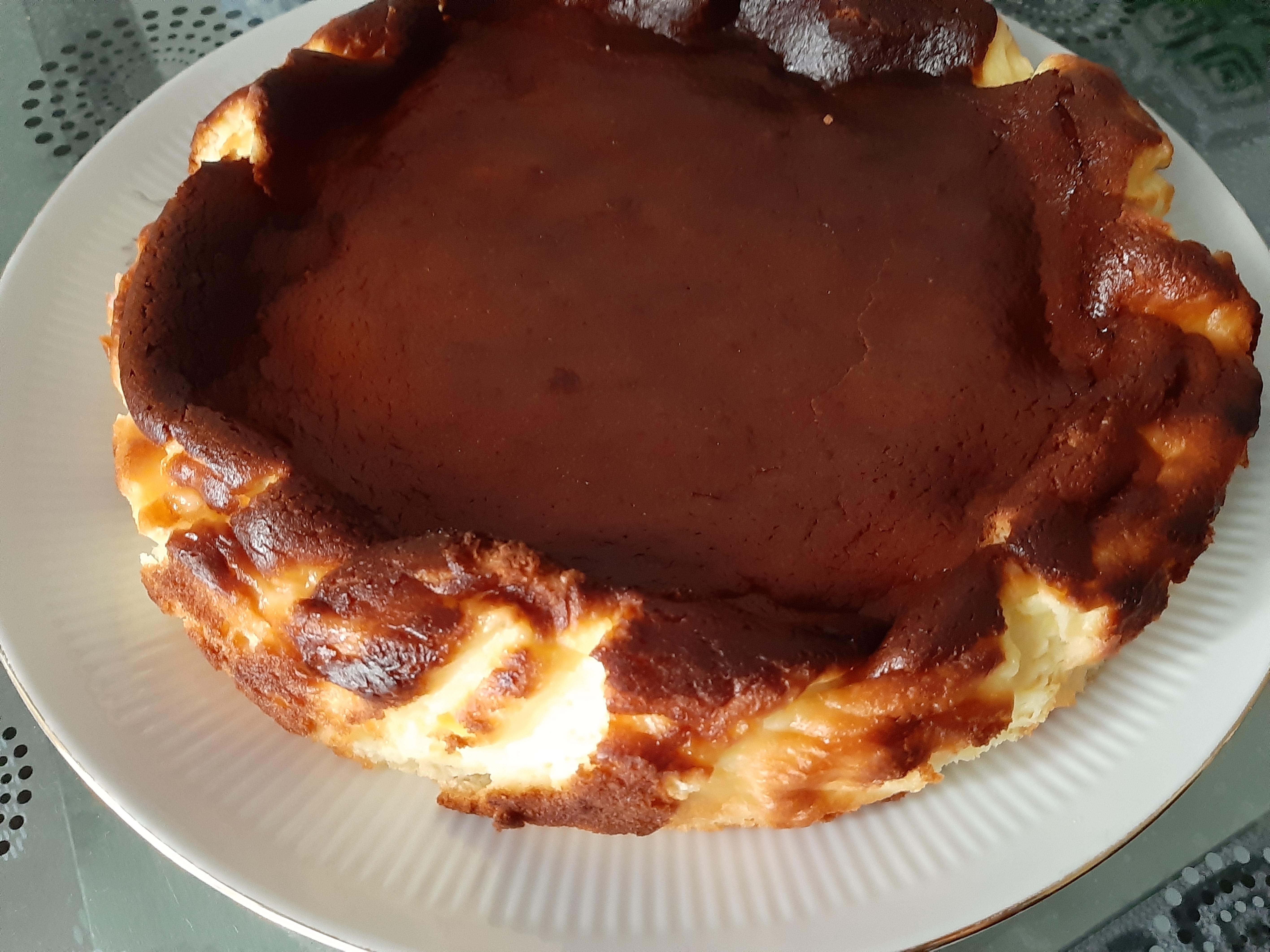 Basque Burnt Cheesecake r/Baking