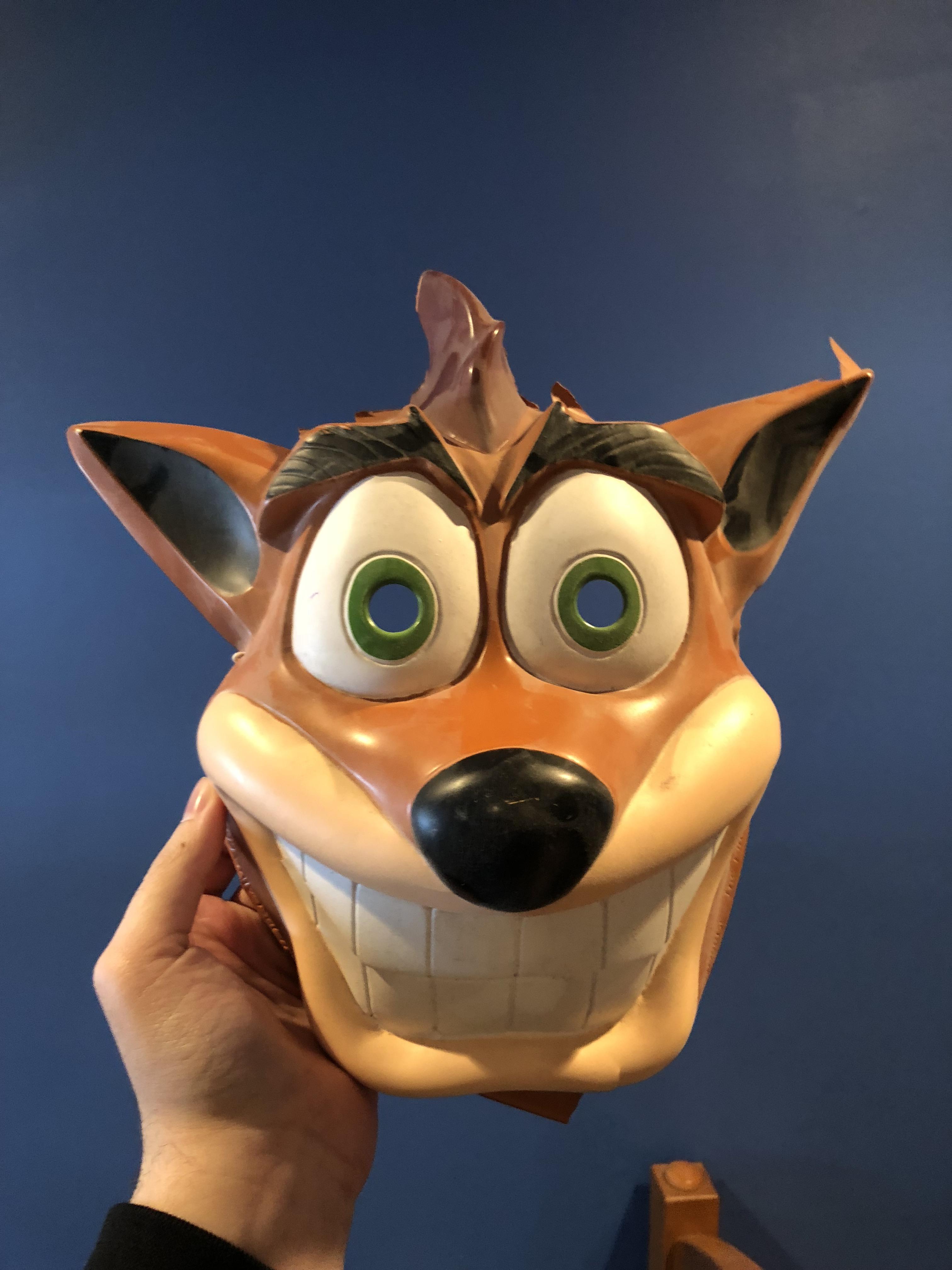 Crash Bandicoot Mask Costume