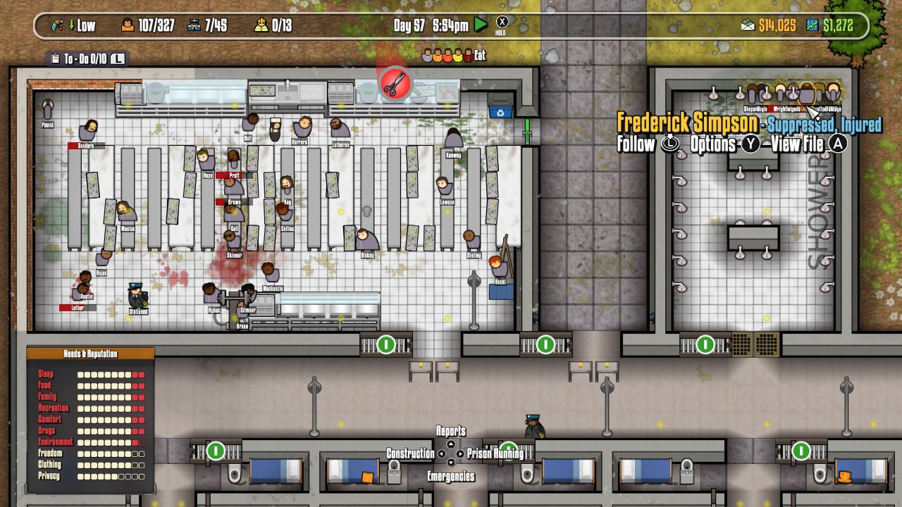Does anyone have any advice? My prisoners would rather stare at a wall
