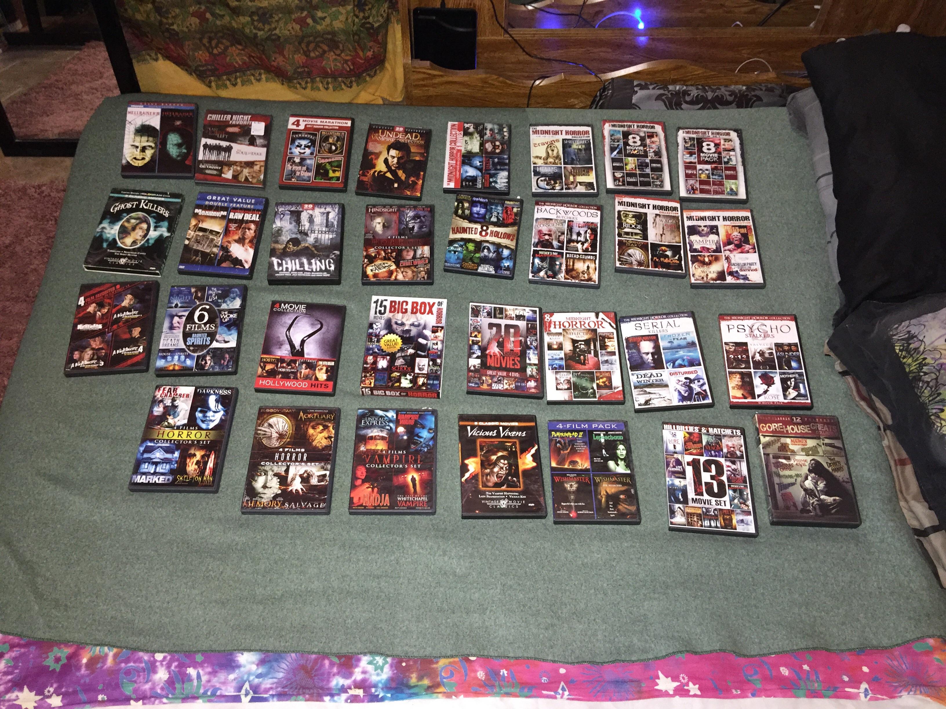 does anyone else enjoy cheap horror movie compilations? ;) r