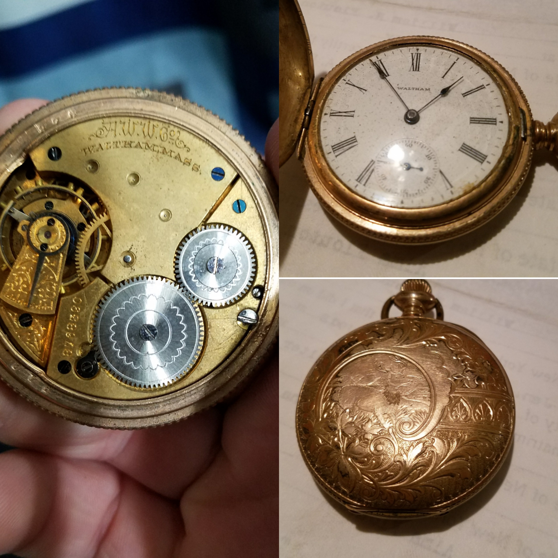 [Waltham Watch Co 1888] Handed down watch needs repairs. r/Watches