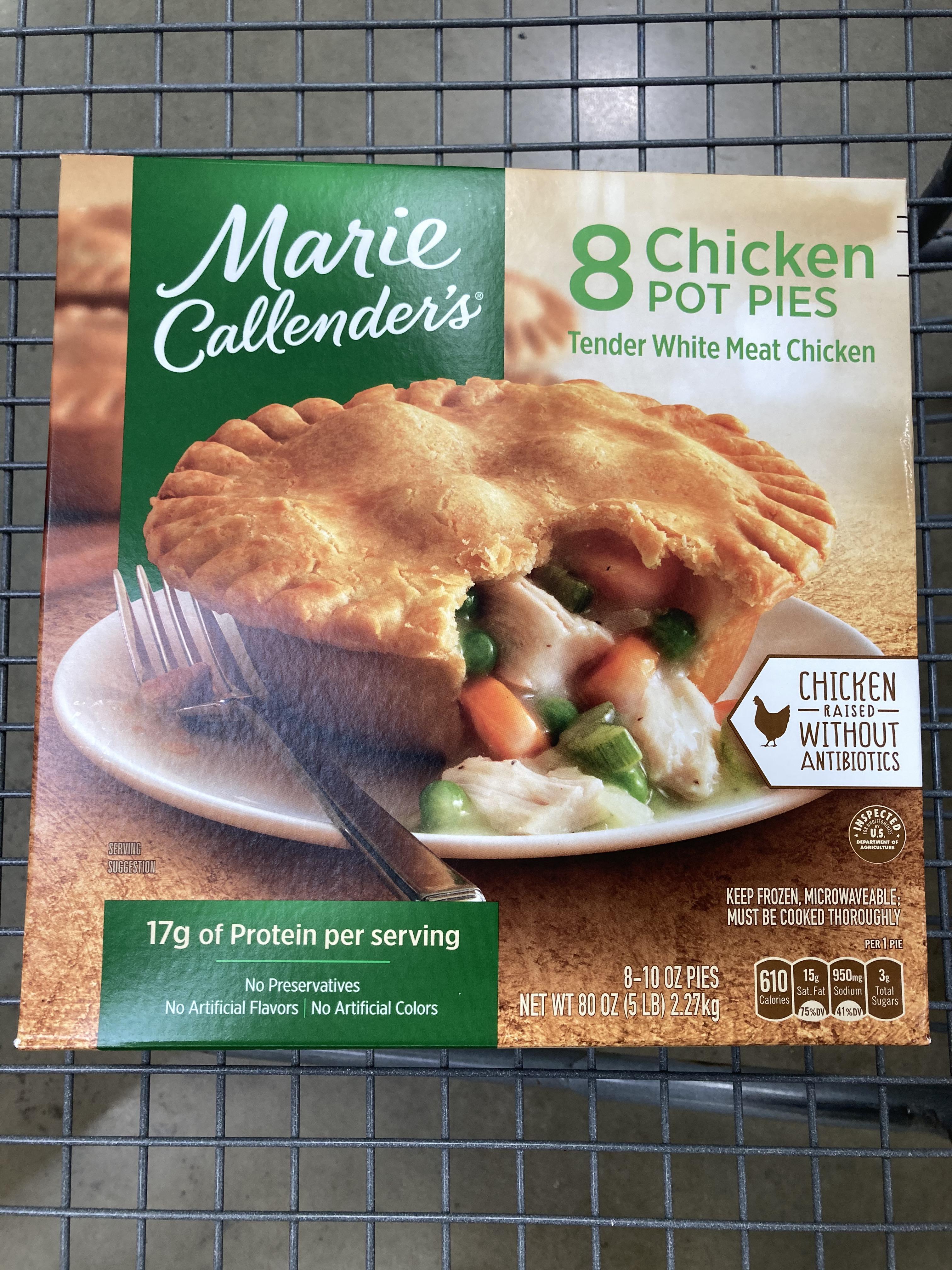 Are the Marie Callender's chicken pot pie any good? On sale for 6.49