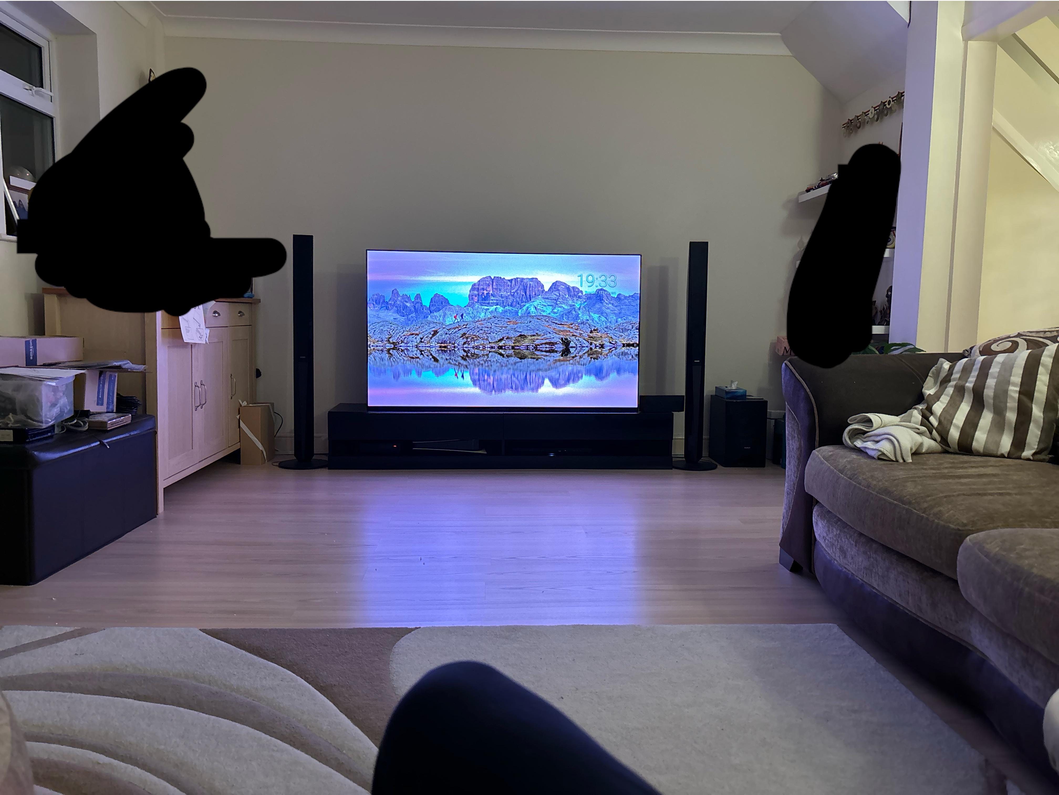 Is my TV too low or just right? r/TVTooLow