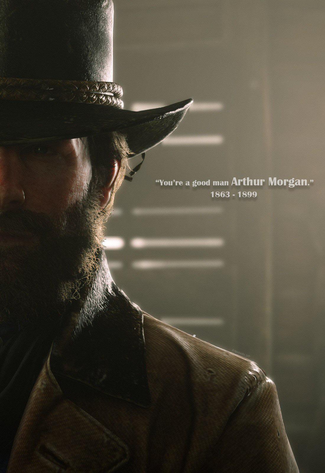 You’re a good man Arthur r/reddeadredemption