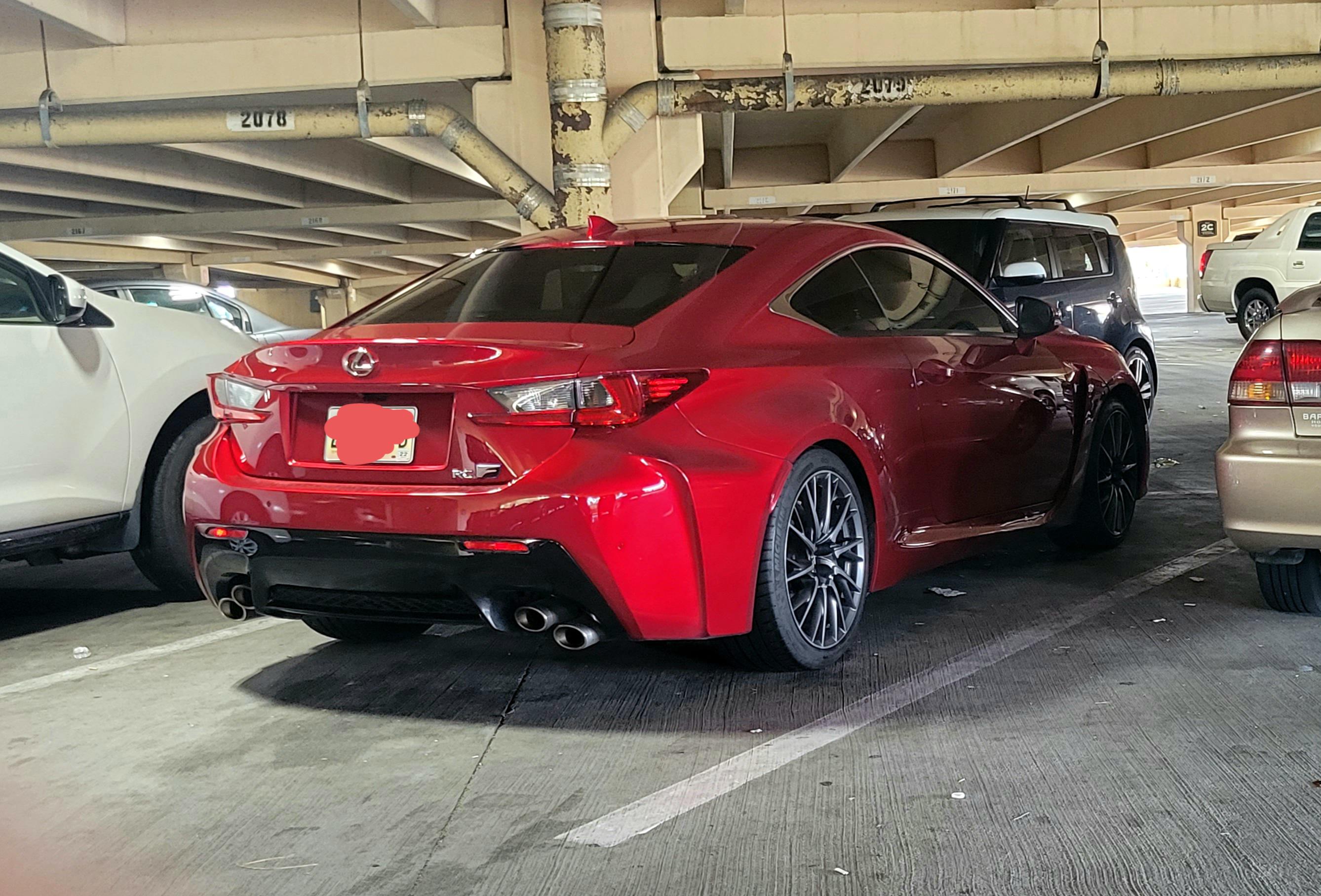 [Lexus RCF] Mississippi r/spotted