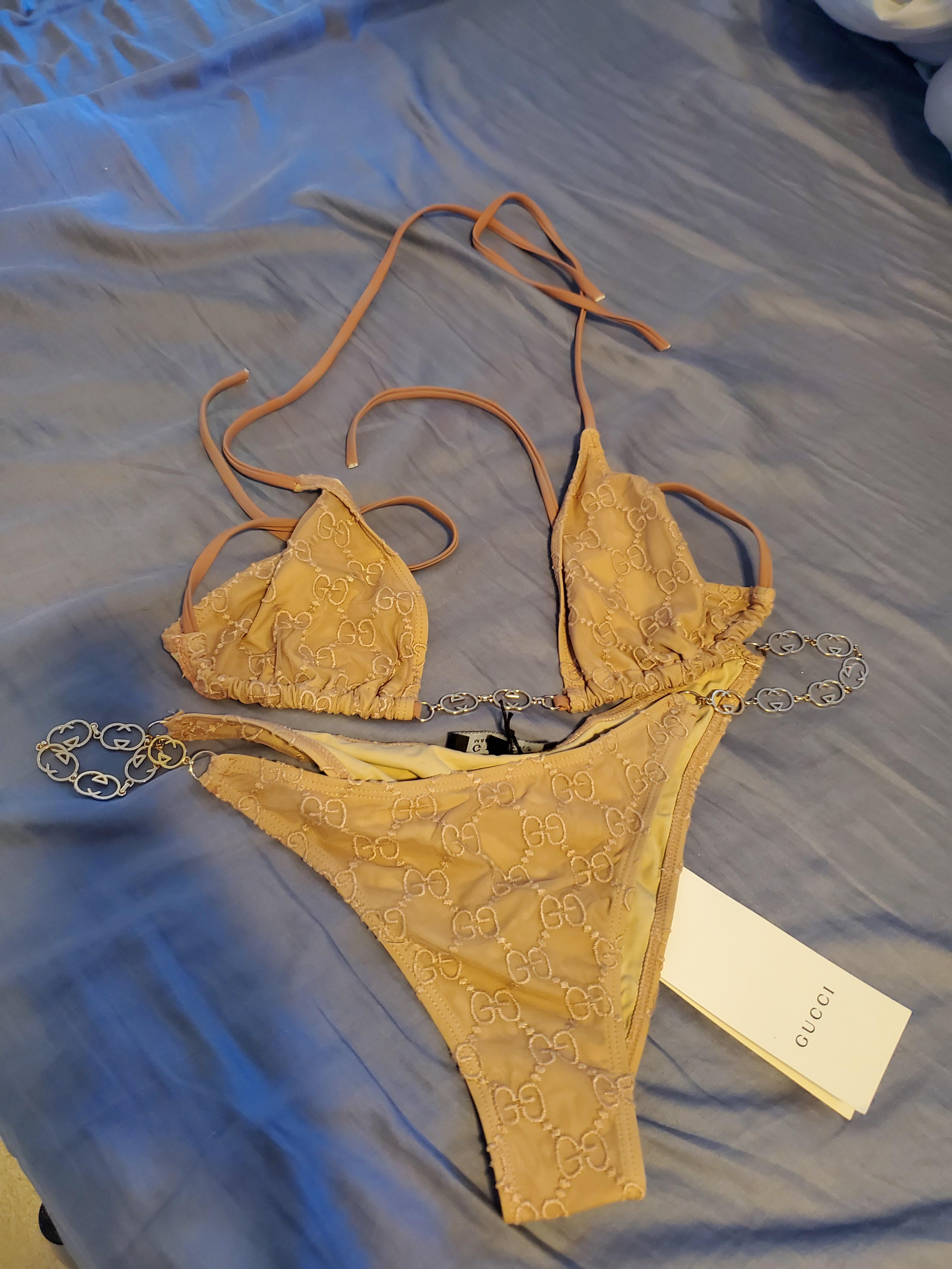 Gucci Chain Two Piece Bikini r/DHgateFINDS