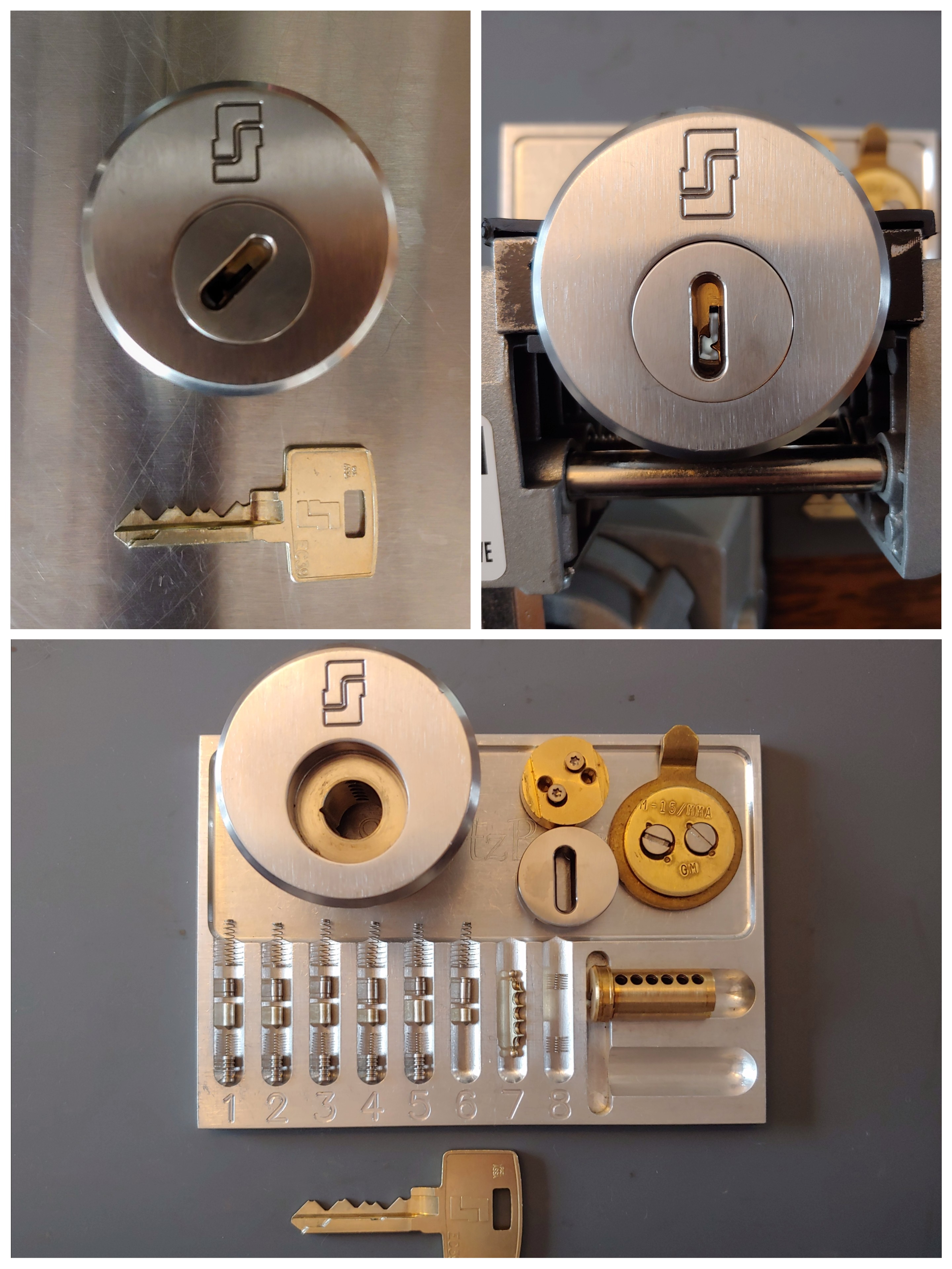 Nasty keyway vanquished! Mogul (prison lock) ASSA Exclusive picked Top