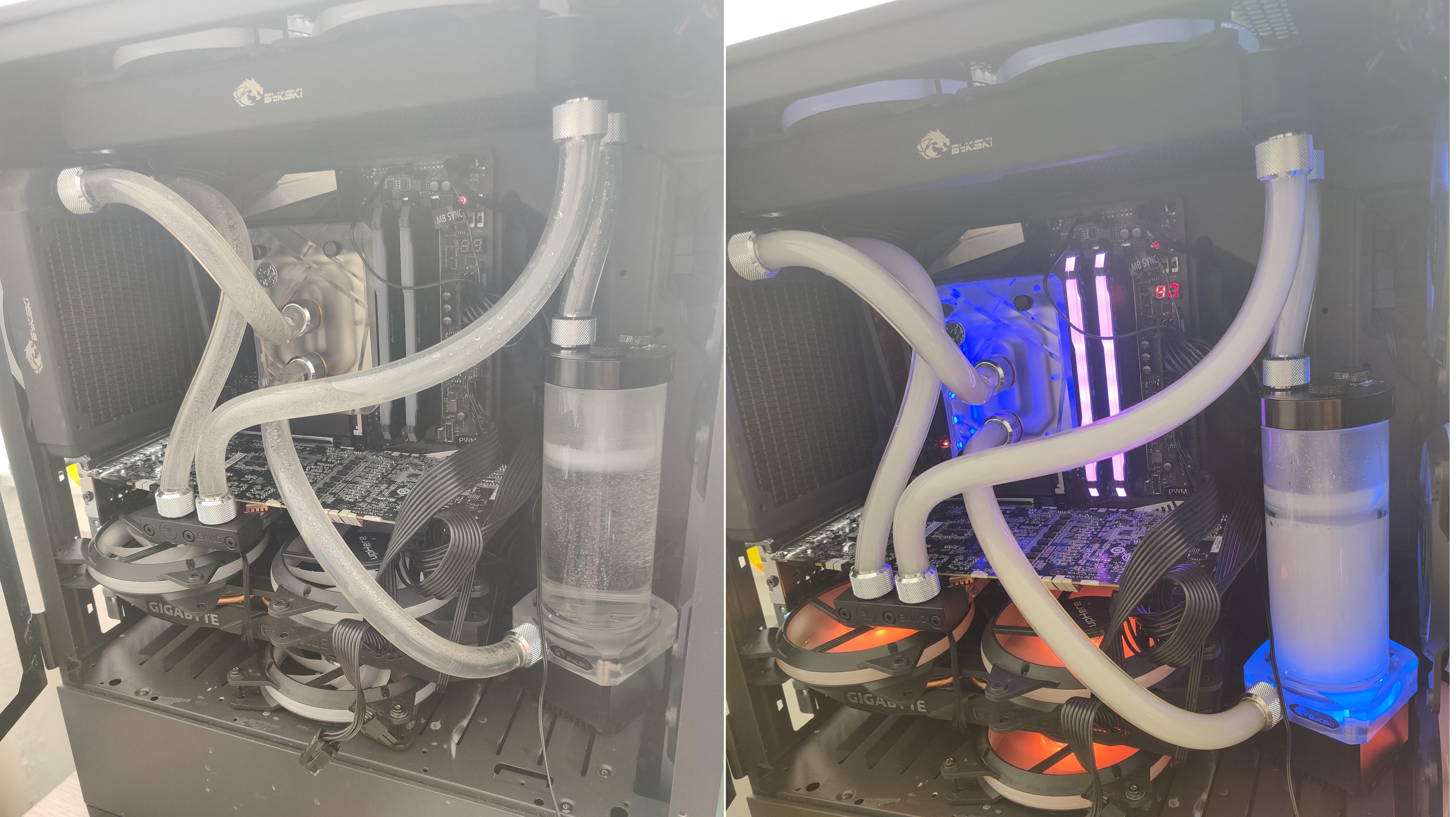 Clear Coolant Turns White? r/watercooling